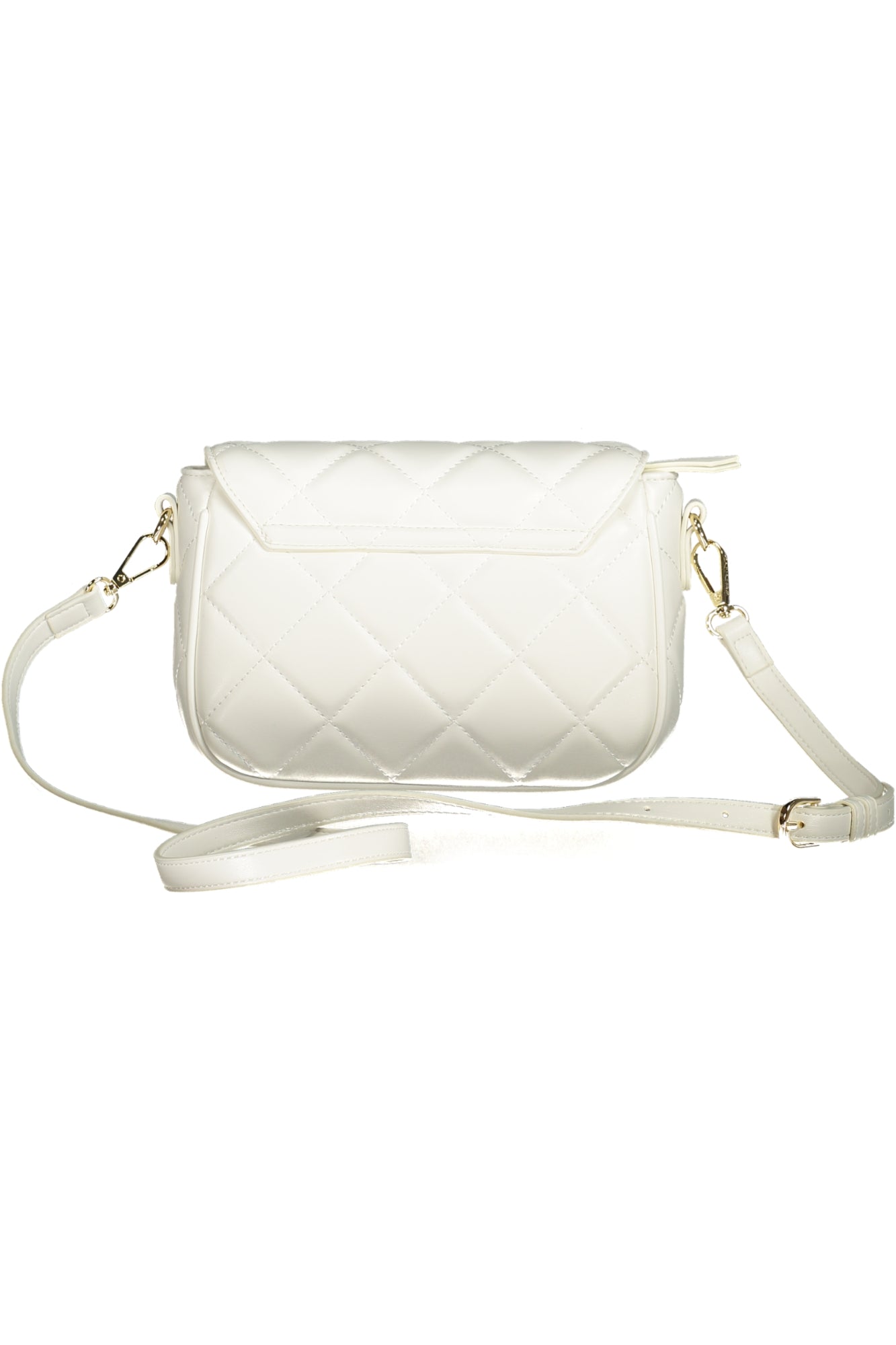 VBS51O09ADA_BIBIANCO – Elegante weiße Damenschultertasche mit verstellbarem Riemen – Größe: UNI – Farbe: Bianco