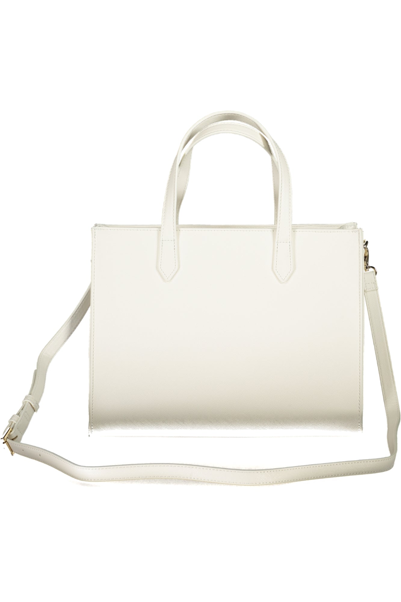 VBS1IJ14DIVINASA_BIBIANCO – Elegante Damenhandtasche in Weiß mit Schulterriemen und Kontrastdetails – Größe: UNI – Farbe: Bianco