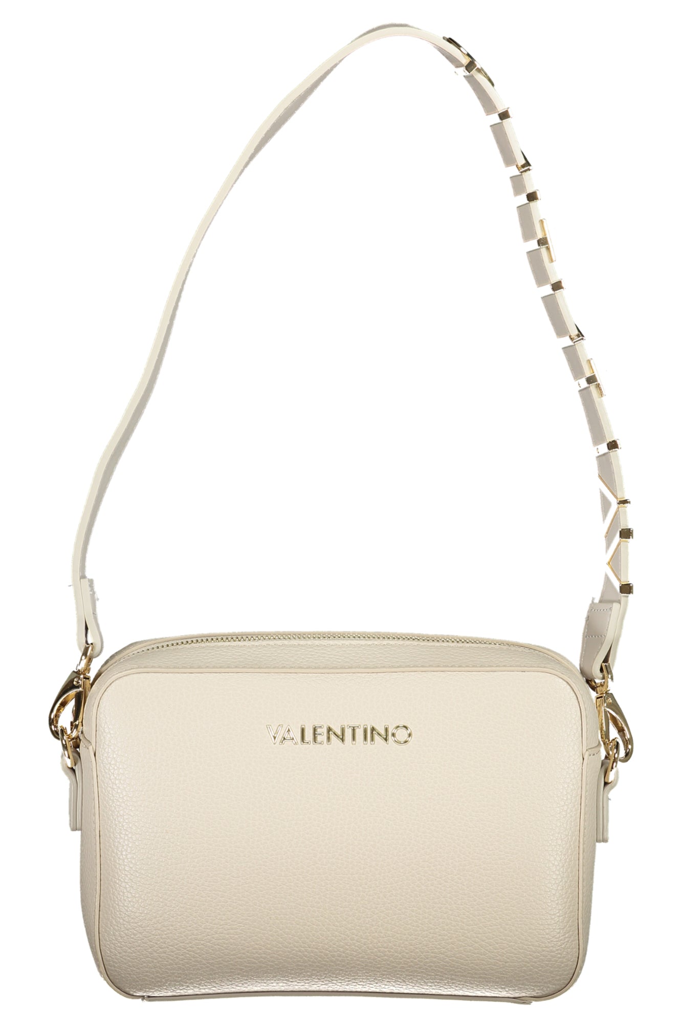 VBS5A809ALEXIA_GRPERLA – Graue Damenaxtasche: Variabler Trageriemen, Kontrastdetails & Logo – Größe: UNI – Farbe: Grigio