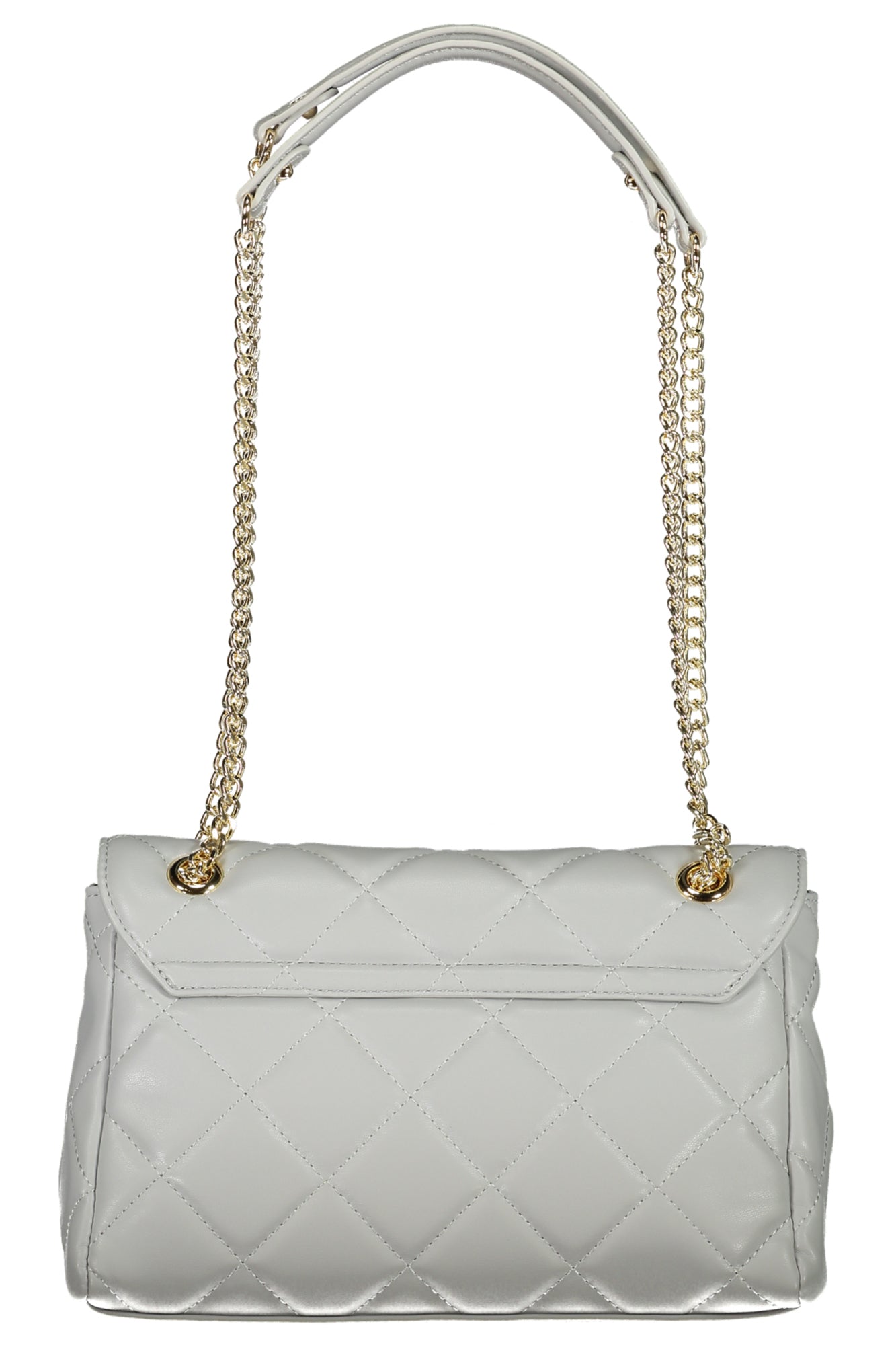 VBS51O05ADA_GRPERLA – Elegante graue Damentasche mit Kette und Kontrastdetails – Größe: UNI – Farbe: Grigio