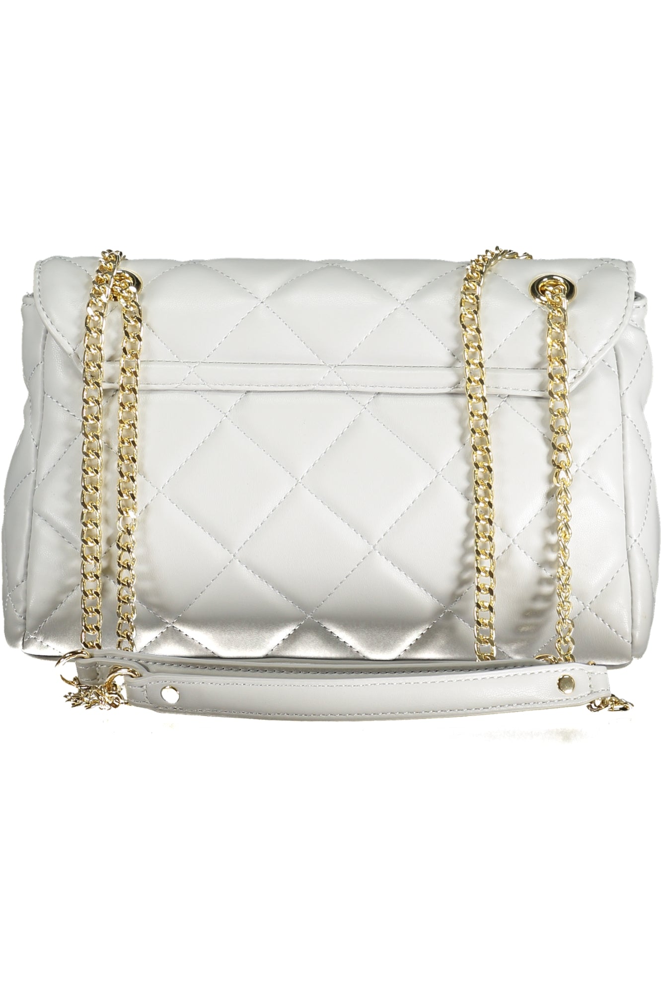 VBS3KK02ROCARINA_GRPERLA – Elegante graue Damenhandtasche mit Kettentrageriemen und Logo-Details – Größe: UNI – Farbe: Grigio