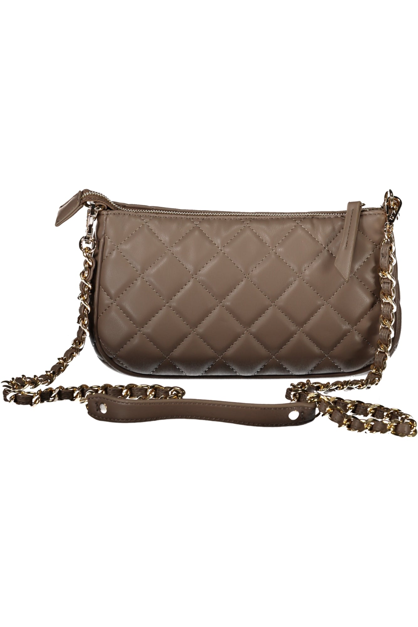 VBS3KK24ROCARINA_MATAUPE – Elegante Braune Damenhandtasche mit Kettenschulterriemen und Logo – Größe: UNI – Farbe: Marrone