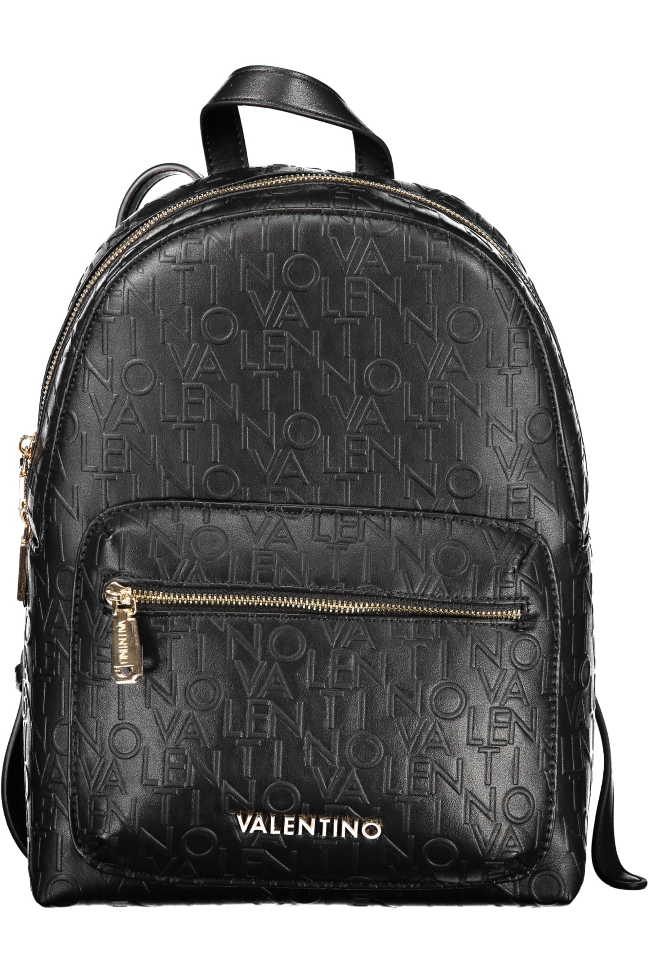 VBS6V005RELAX_NENERO – Eleganter Damen Rucksack in Schwarz mit Kontrastdetails und Logo – Größe: UNI – Farbe: Nero