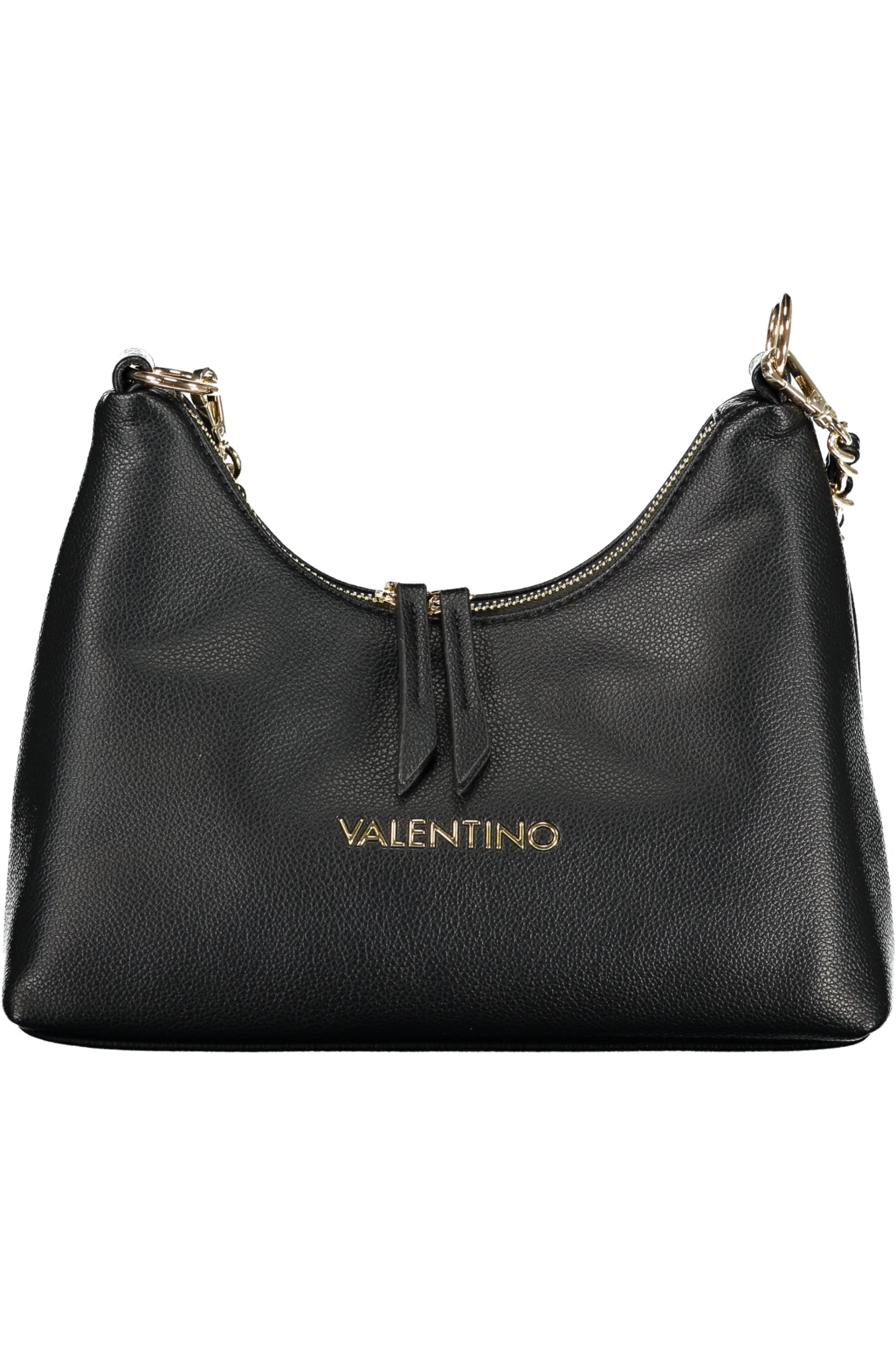 VBS89O07ARCADIA_NENERO – Elegante Damenhandtasche in Schwarz mit abnehmbaren Riemen und Fächern – Größe: UNI – Farbe: Nero