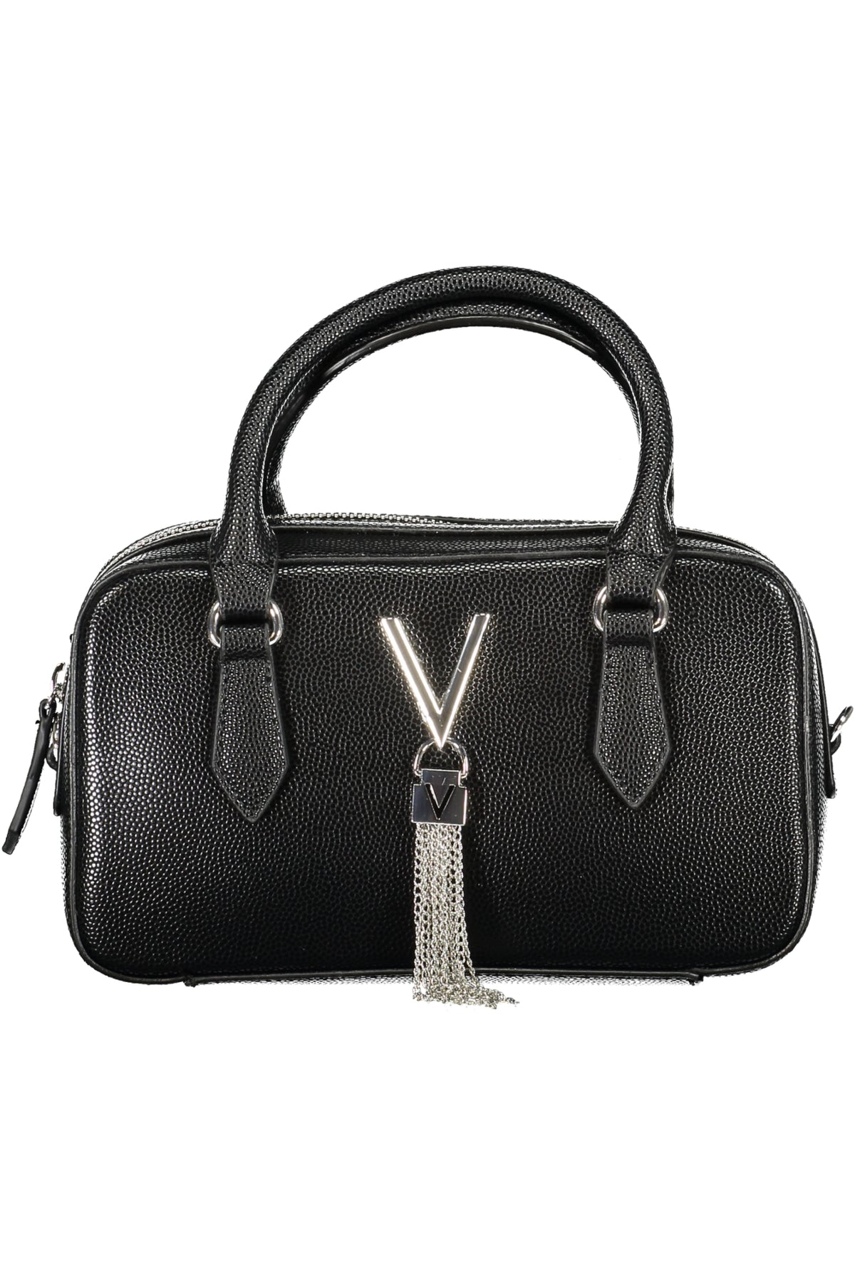 VBS1R416GDIVINA_NENERO – Elegante schwarze Damentasche mit Griffen und abnehmbarem Riemen – Größe: UNI – Farbe: Nero