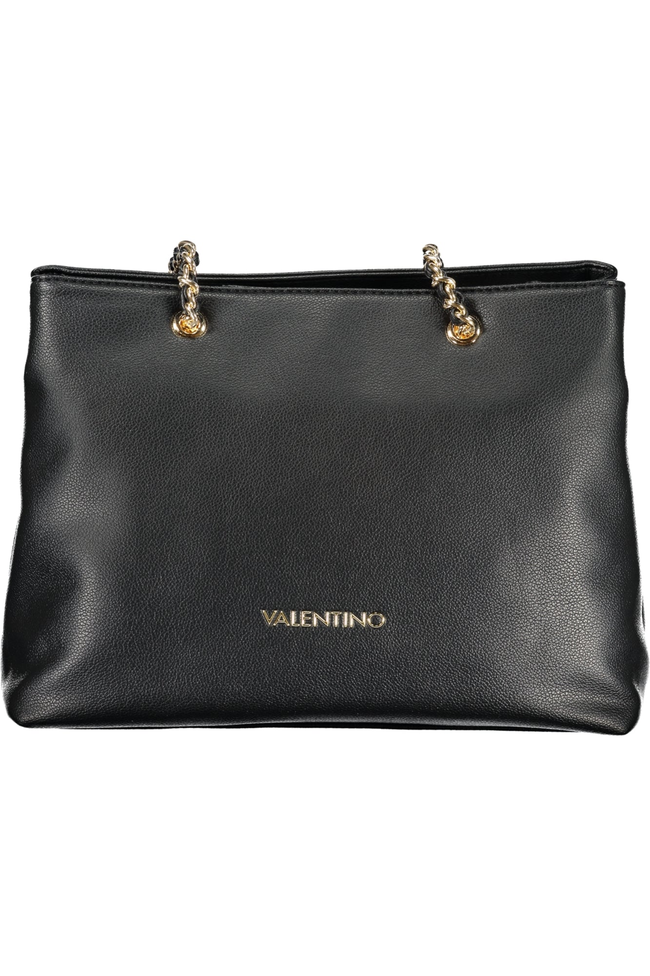 VBS89O01ARCADIA_NENERO – Elegante Schwarze Handtasche mit Kettenschulterriemen und Fächern – Größe: UNI – Farbe: Nero