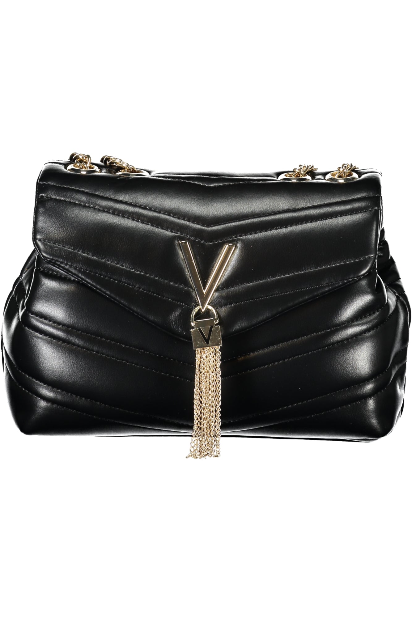 VBS8DN10PRIVILEGE_NENERO – Elegante Schwarze Umhängetasche mit Kette für Damen - Vielseitig & Stilvoll – Größe: UNI – Farbe: Nero