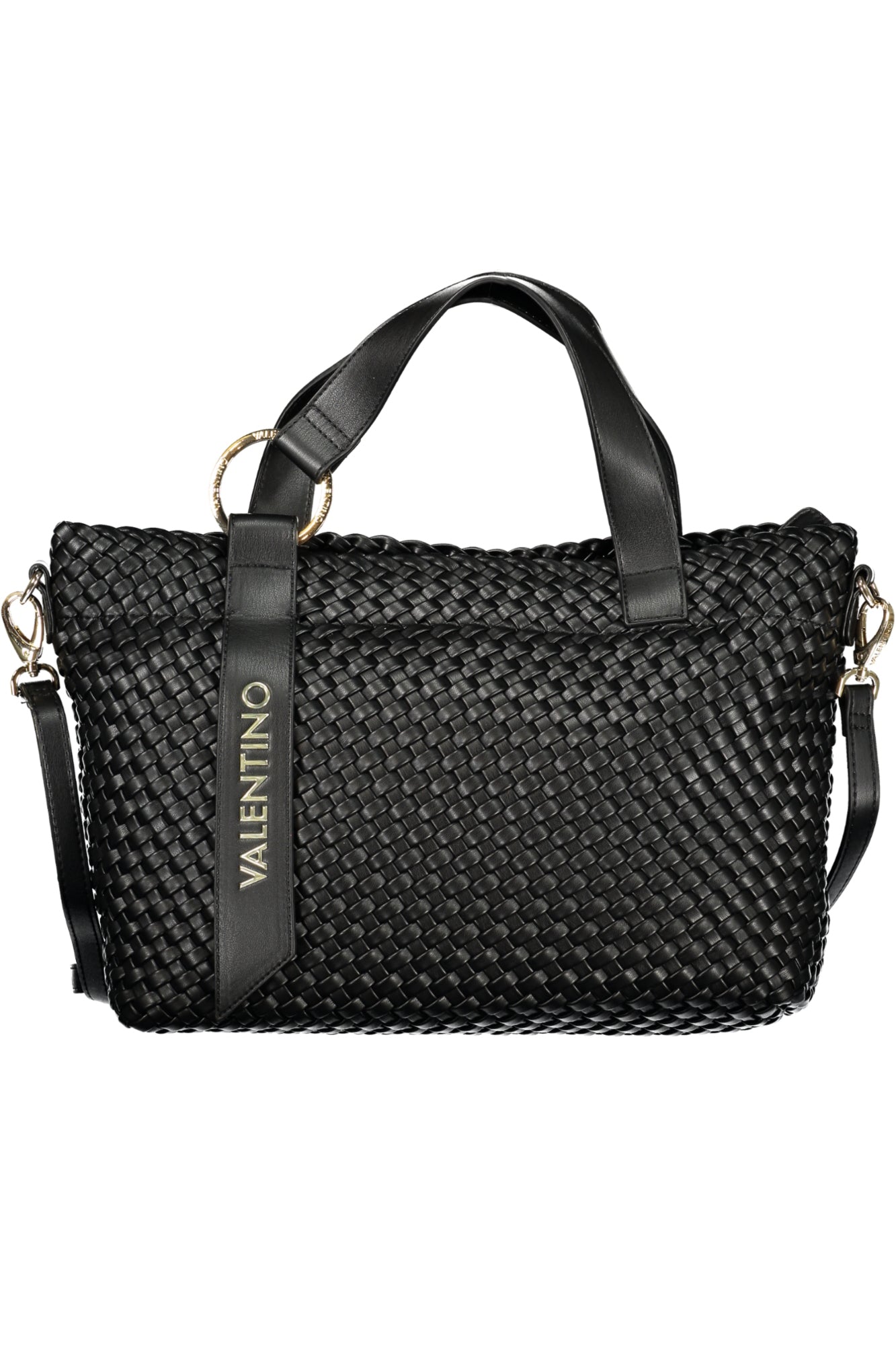 VBS8Y604SHANTEL_NENERO – Elegante Schwarze Damen-Tasche: Vielseitig mit Henkeln & Schulterriemen – Größe: UNI – Farbe: Nero