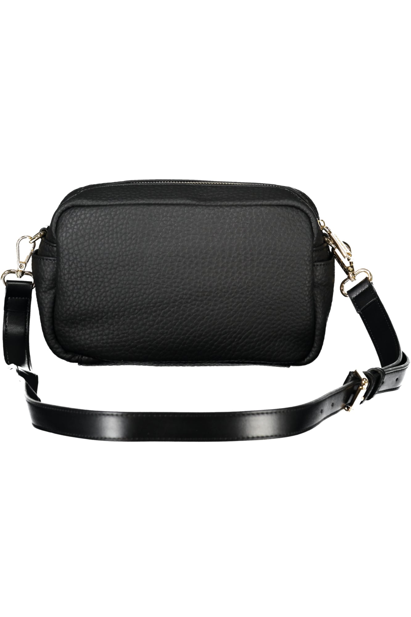 VBS8GR20BOTANIKORE_NENERO – Elegante schwarze Umhängetasche für Damen mit recyceltem Material – Größe: UNI – Farbe: Nero