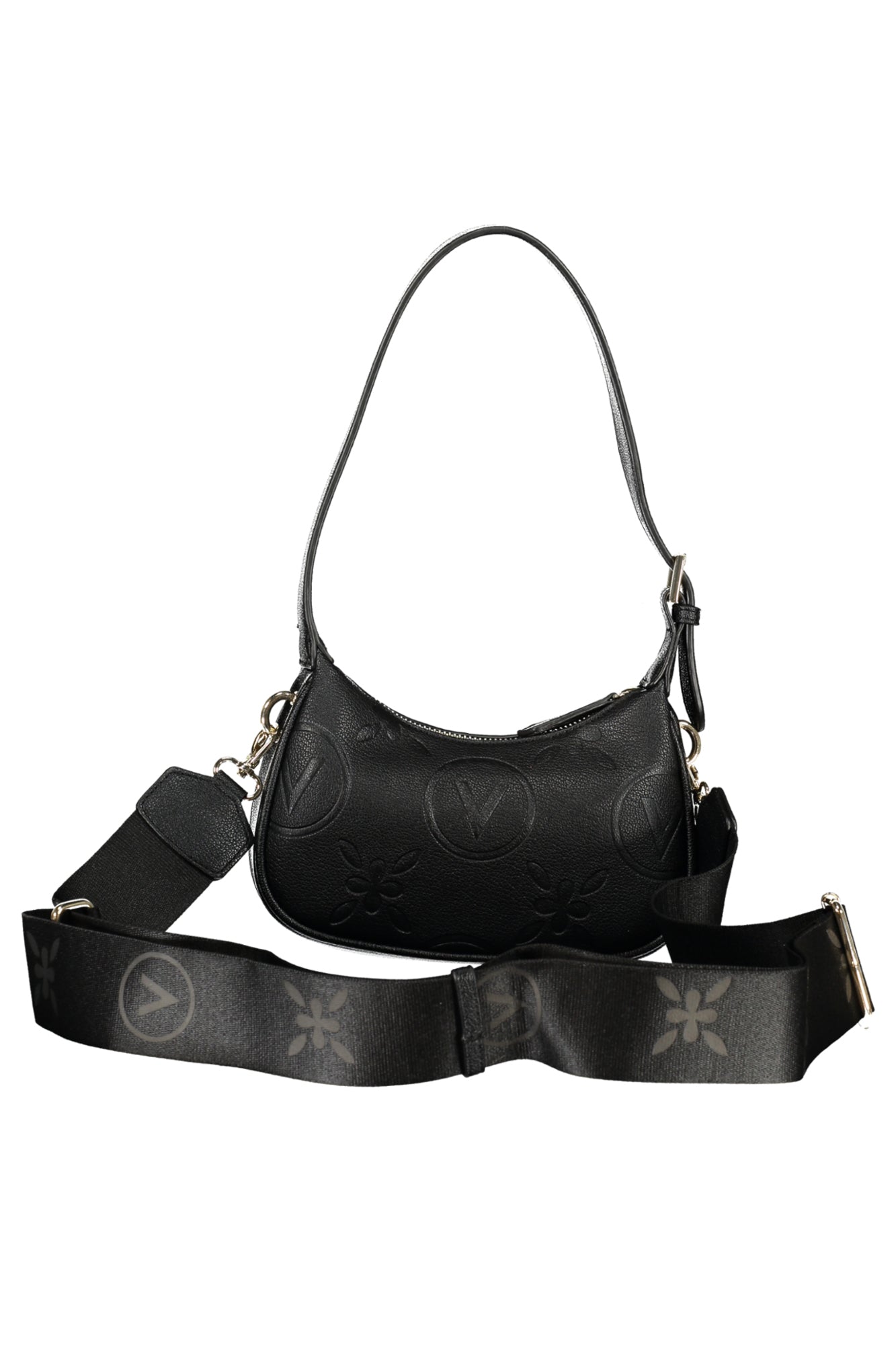 VBS8ZG13SAMBARE_NENERO – Elegante Damenschwarze Tasche mit Riemen & Reißverschluss entdecken – Größe: UNI – Farbe: Nero