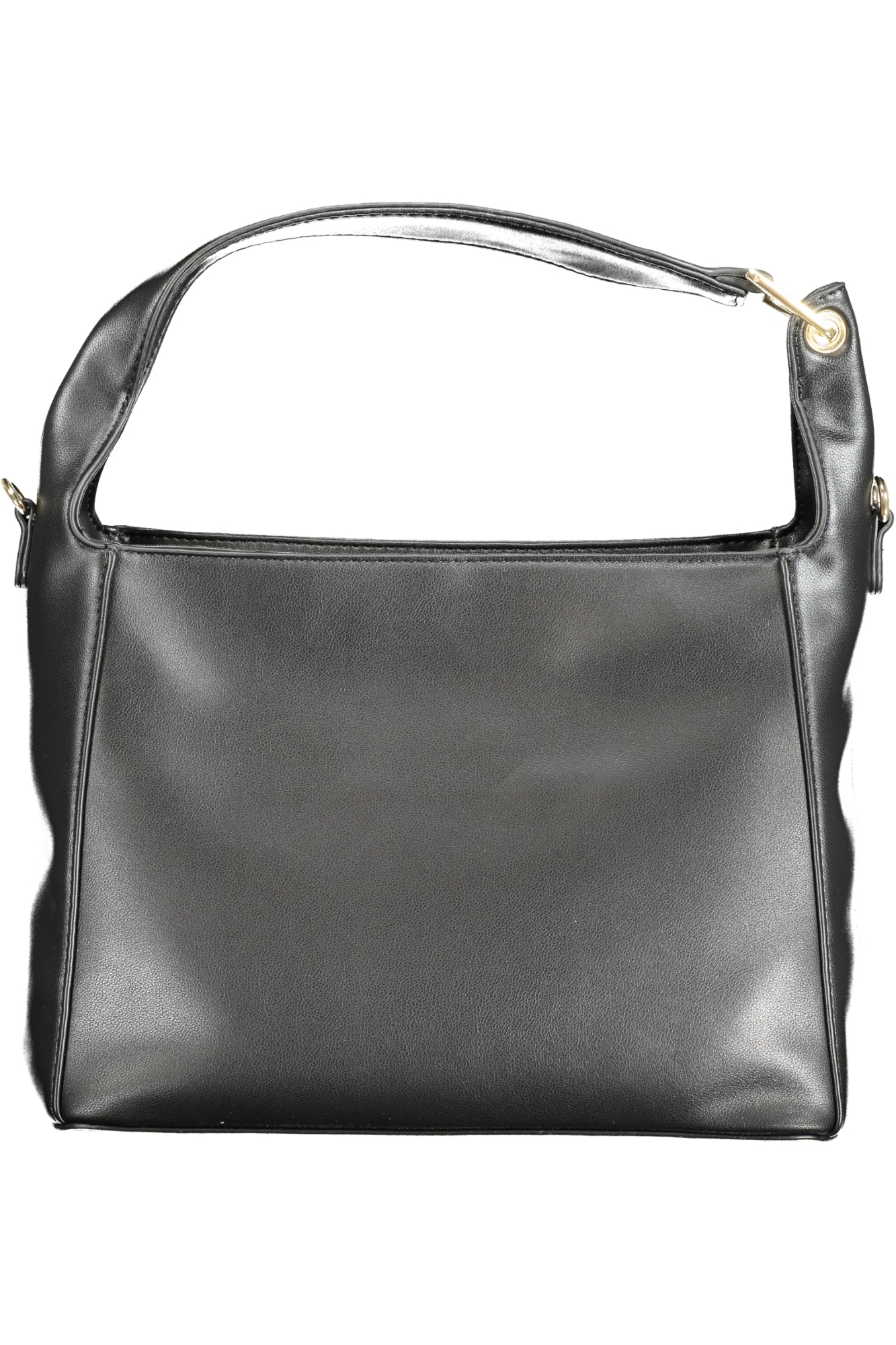 VBS7NM01HILLS_NENERO – Elegante Schwarze Schultertasche für Damen mit Riemen & Logo – Größe: UNI – Farbe: Nero