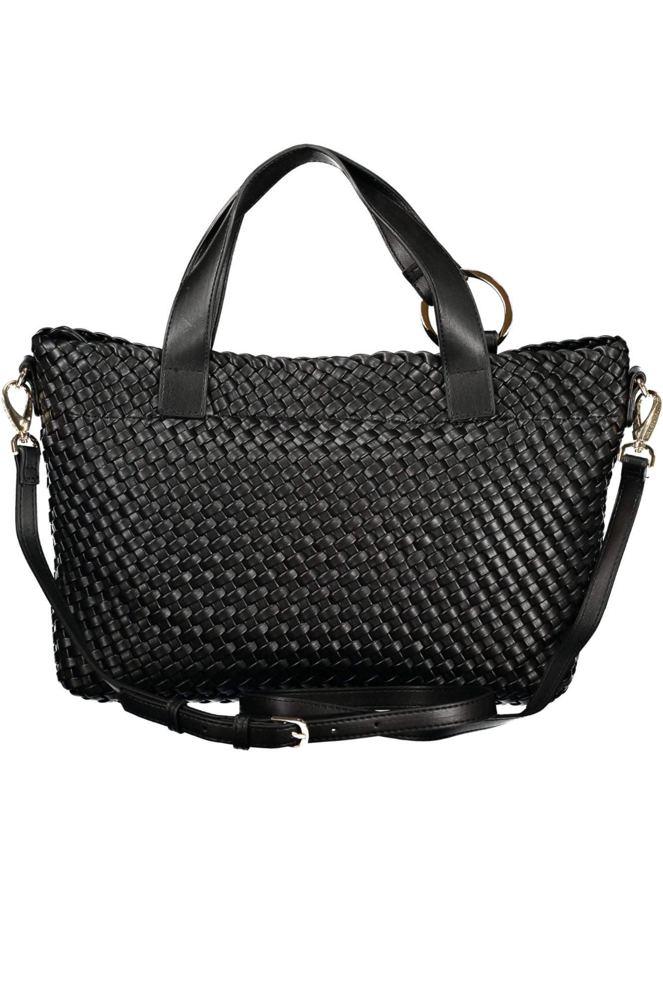 VBS8Y604SHANTEL_NENERO – Elegante Schwarze Damen-Tasche: Vielseitig mit Henkeln & Schulterriemen – Größe: UNI – Farbe: Nero