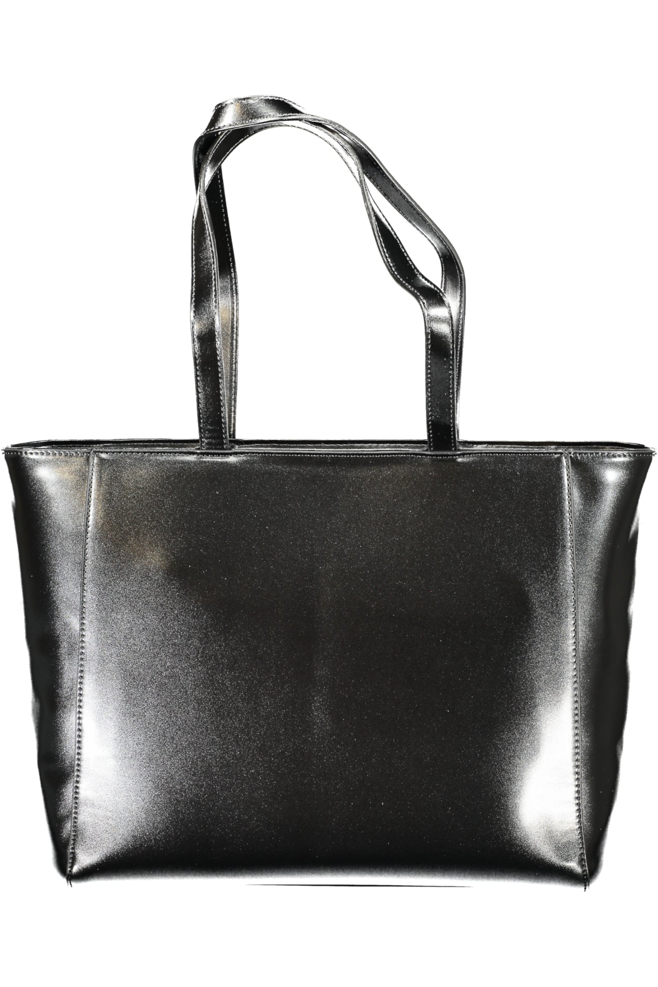 VBS8FS01TYPERE_NENERO – Stilvolle schwarze Schultertasche für Damen aus recyceltem Material – Größe: UNI – Farbe: Nero