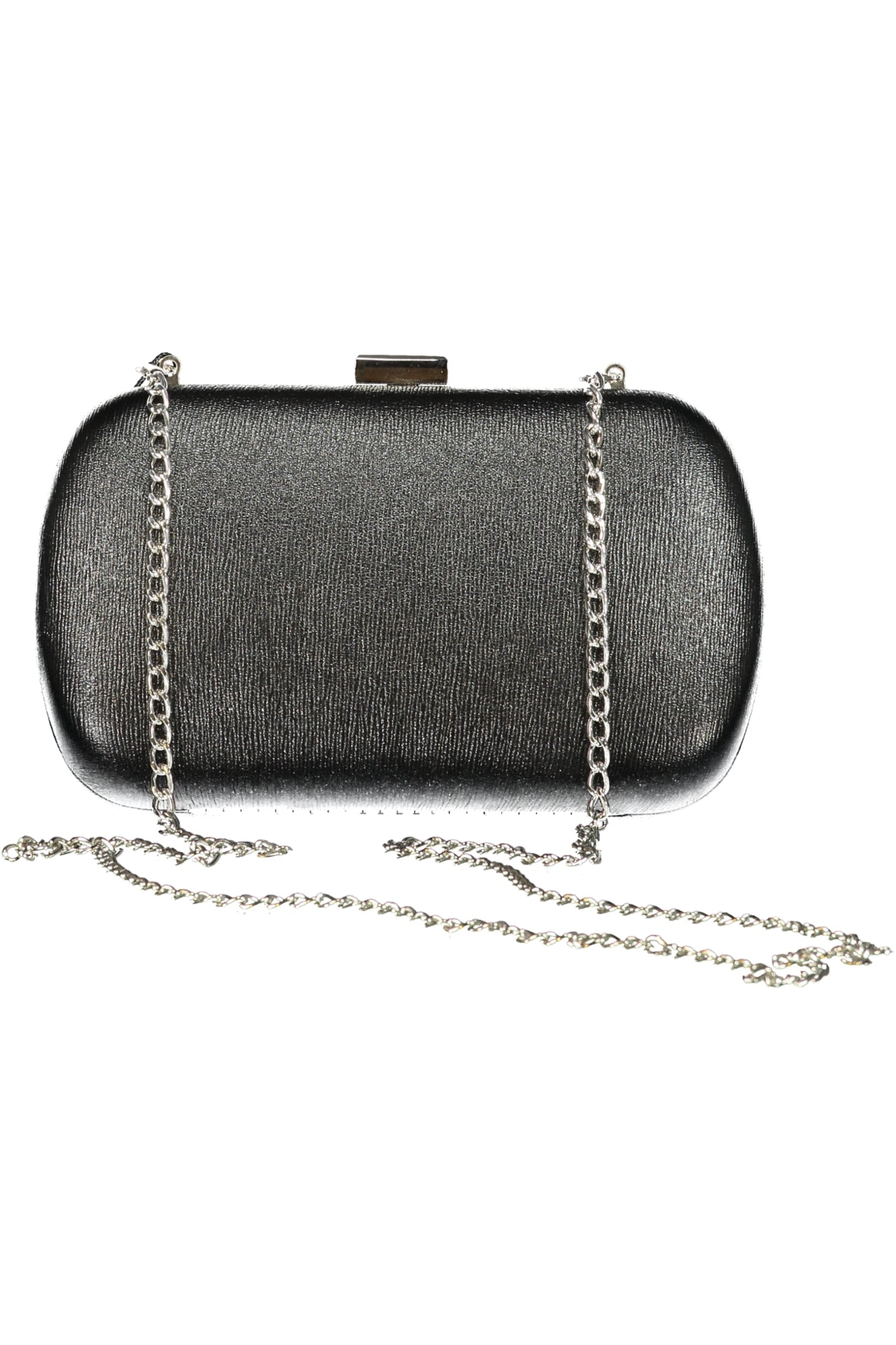 VBS8GP19METAROMA_NENERO – Elegante Damenhandtasche in Schwarz mit Kettenschulterriemen – Größe: UNI – Farbe: Nero