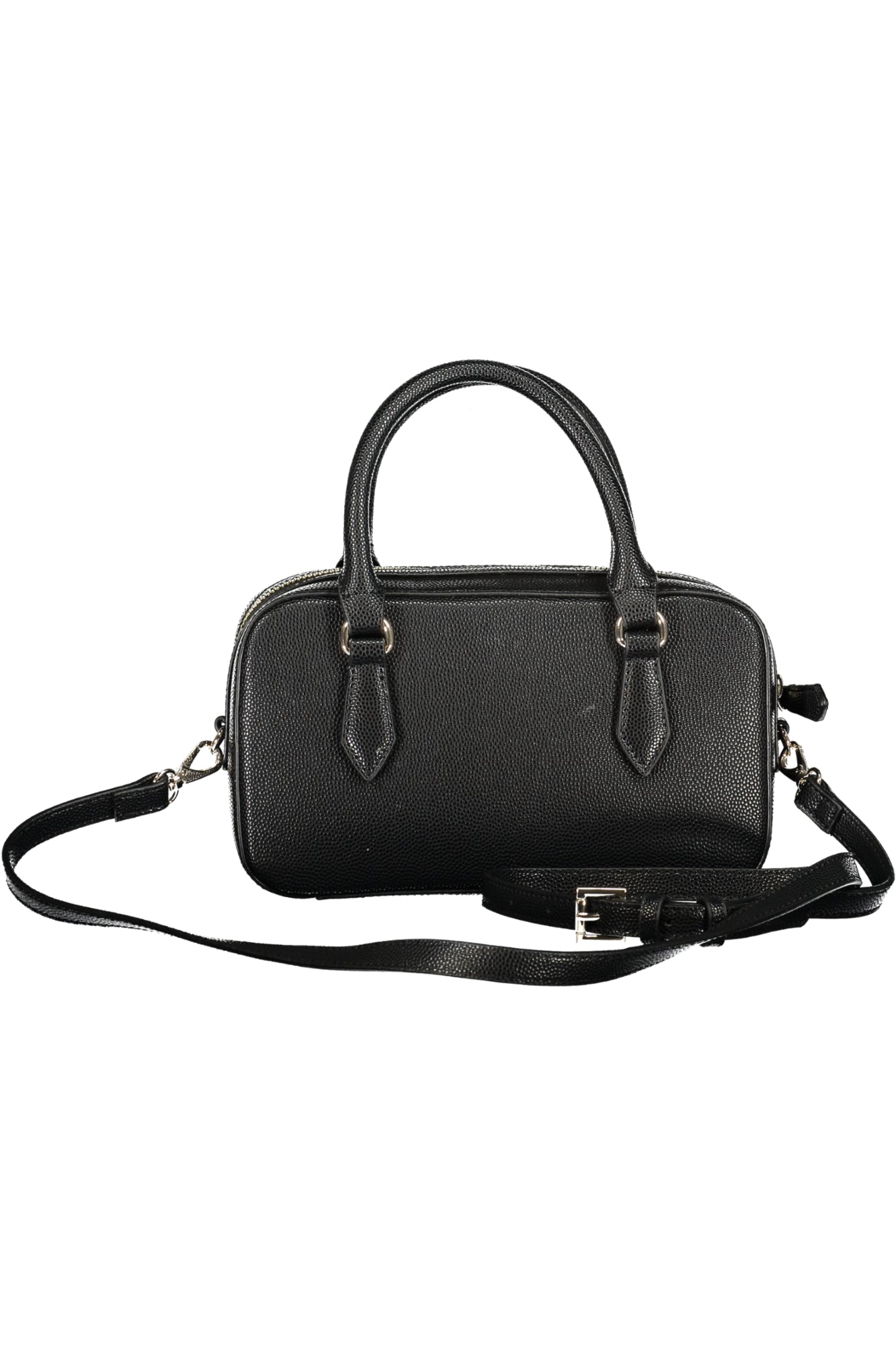 VBS1R416GDIVINA_NENEROGO – Elegante 2-Henkel-Tasche in Schwarz mit Schulterriemen für Damen – Größe: UNI – Farbe: Nero