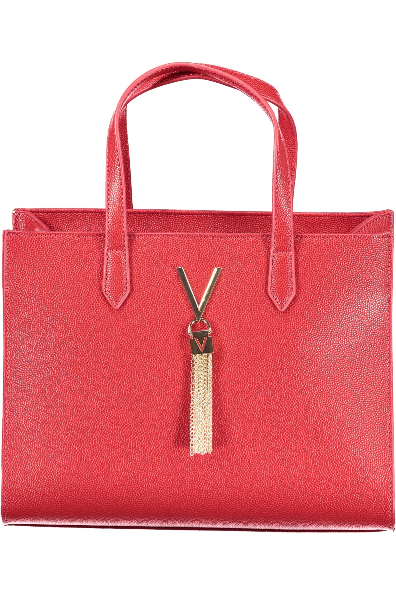 VBS1R414GDIVINA_ROROSSOS – Elegante Damen Tasche Rot - Verstellbar, Mit Reißverschluss & Logo – Größe: UNI – Farbe: Rosso
