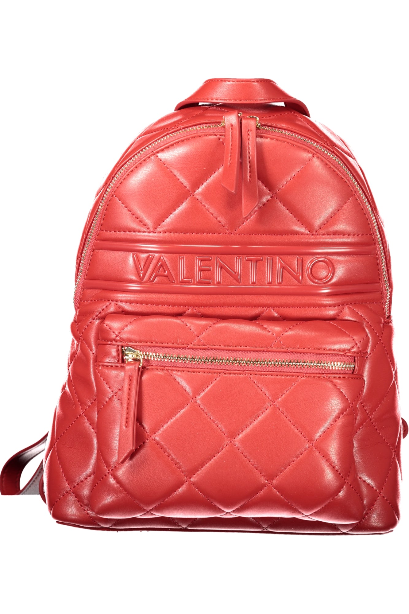 VBS51O07ADA_ROROSSO – Stilvoller Damen Rucksack in Rot mit Logo und kontrastierenden Details – Größe: UNI – Farbe: Rosso