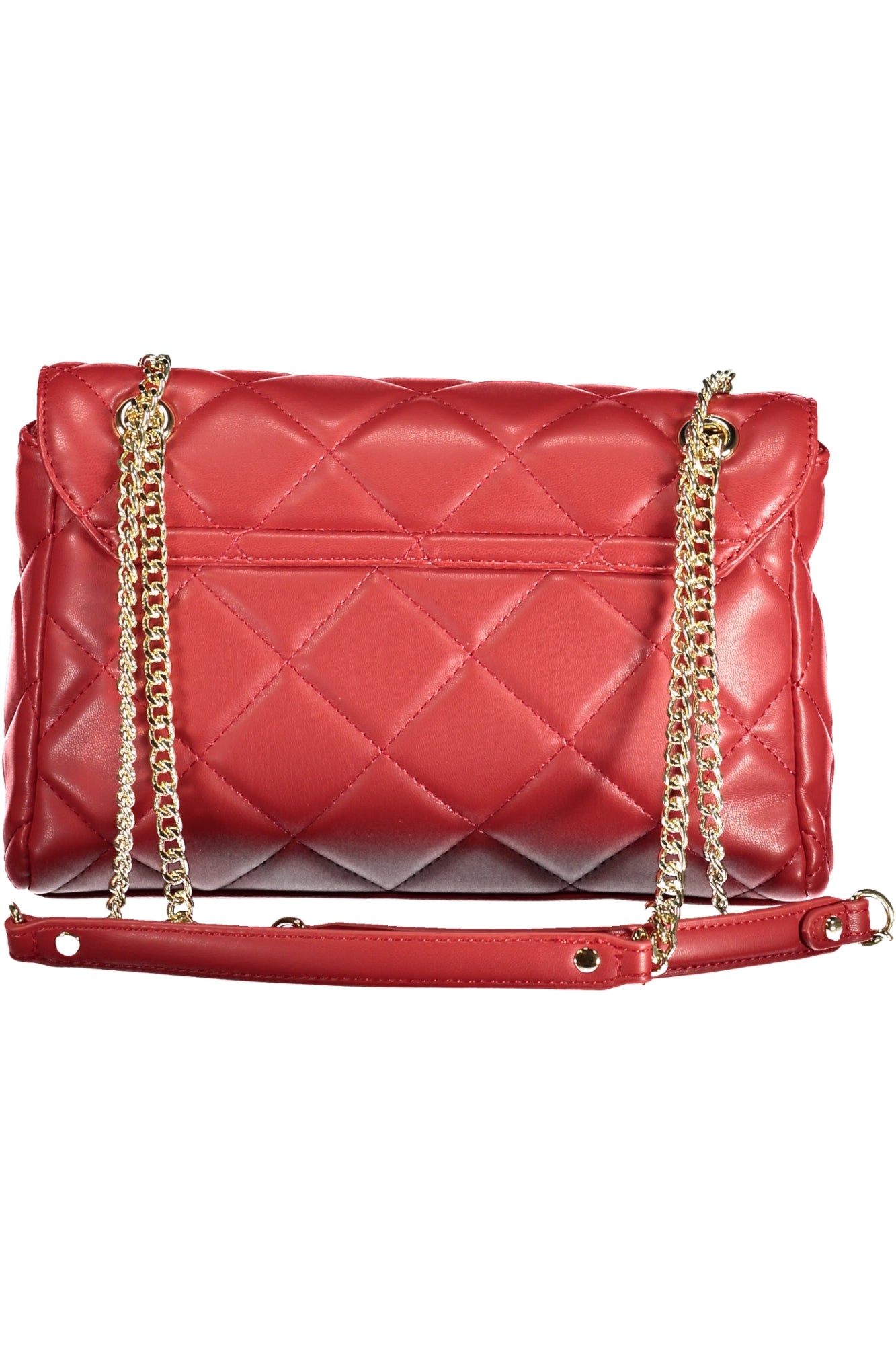 VBS3KK02ROCARINA_ROROSSO – Elegante Rote Damenhandtasche mit Kettenriemen und Kontrastdetails – Größe: UNI – Farbe: Rosso