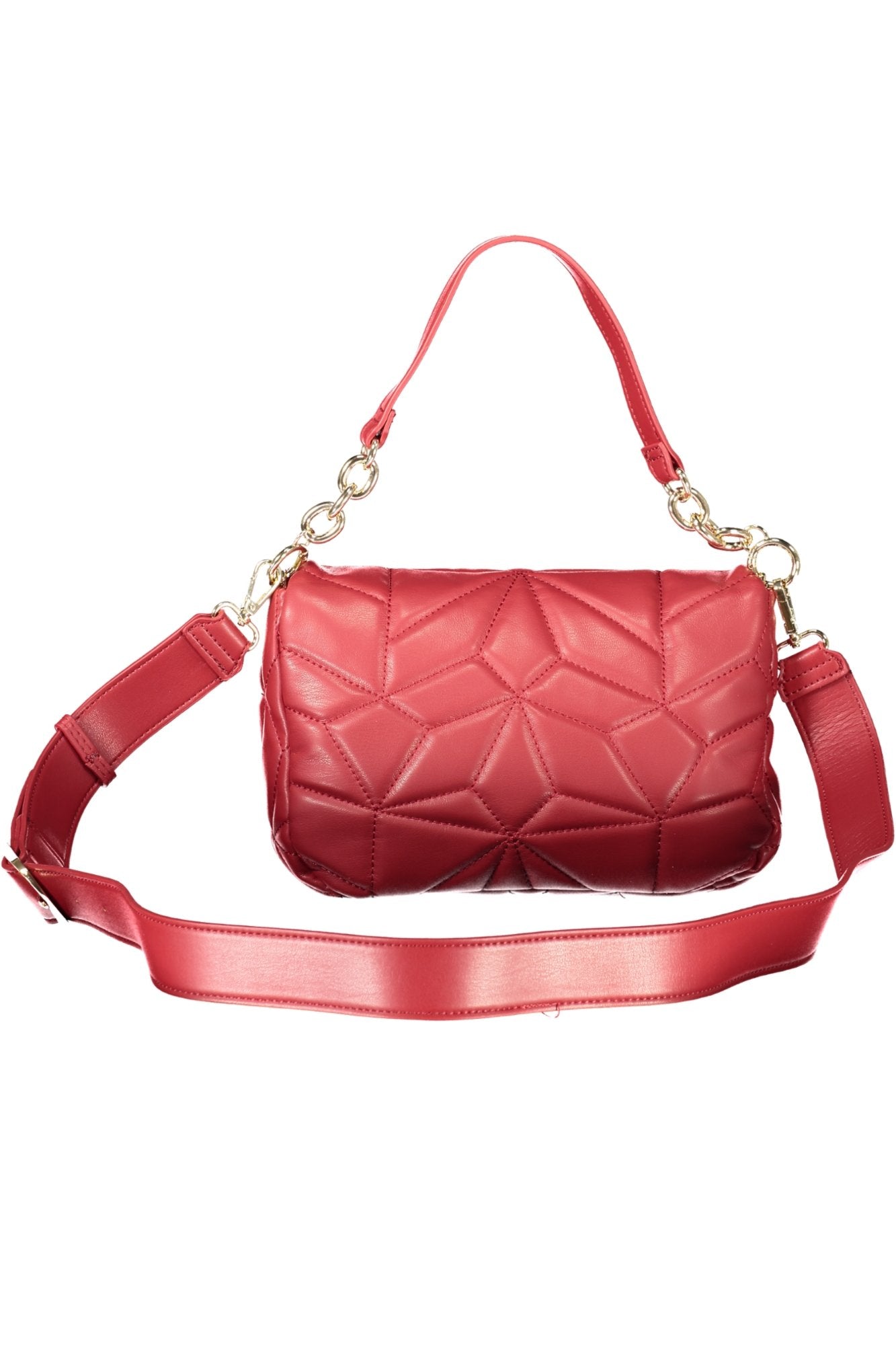 VBS8YQ02MAMBA_ROROSSO – Elegante Rote Damenhandtasche mit Abnehmbaren Riemen und Fächern – Größe: UNI – Farbe: Rosso