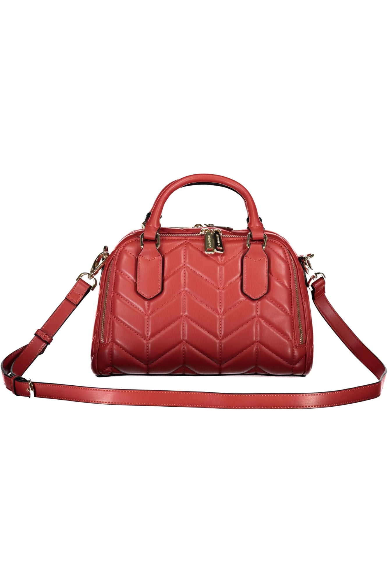 VBS8PA23PETALRE_ROROSSO – Elegante Damenhandtasche in Rot mit verstellbarem Schultergurt – Größe: UNI – Farbe: Rosso