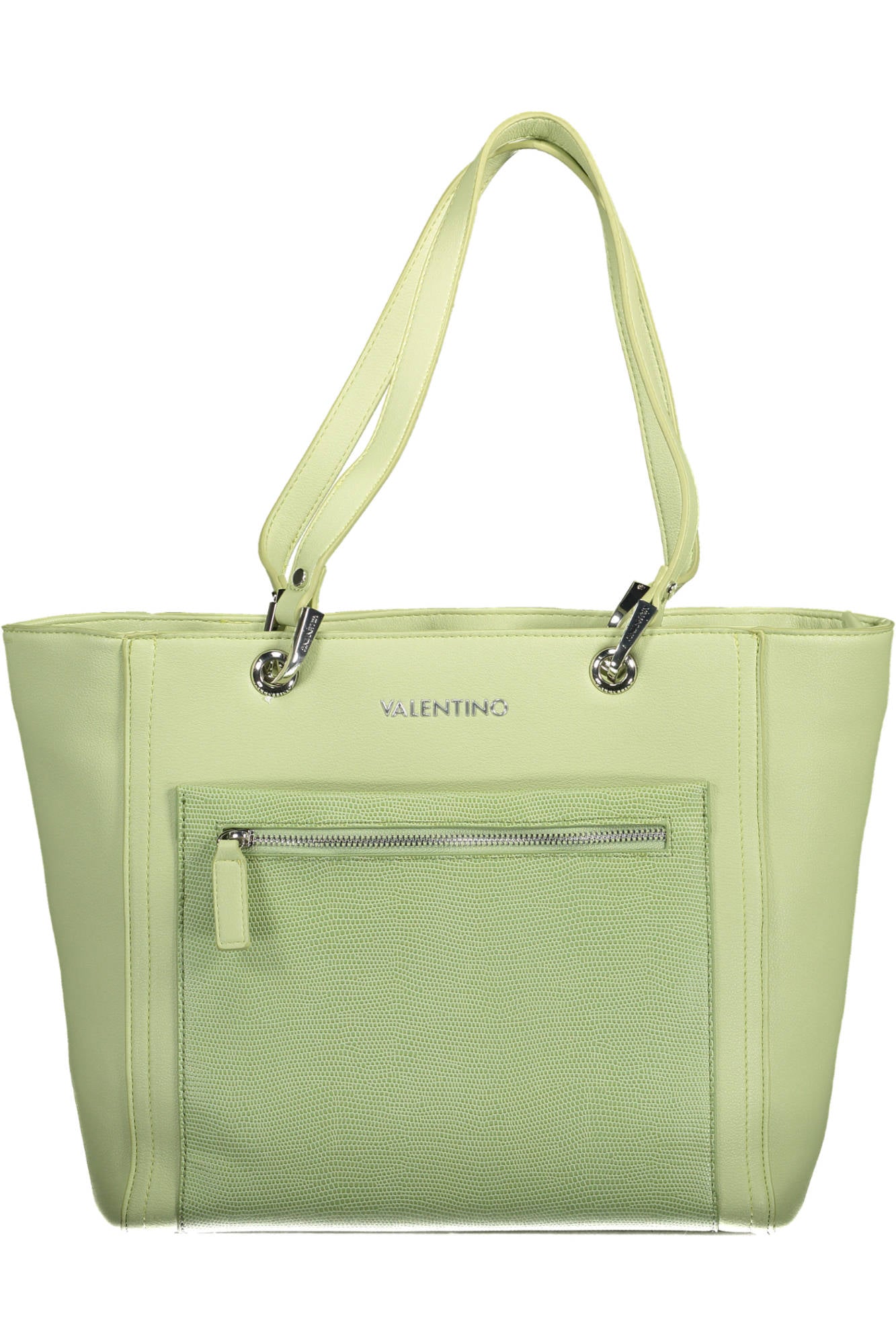 VBS5WM01-AMARO_VERDE_ALOE – Elegante grüne Schultertasche für Damen mit praktischen Fächern – Größe: UNI – Farbe: Verde