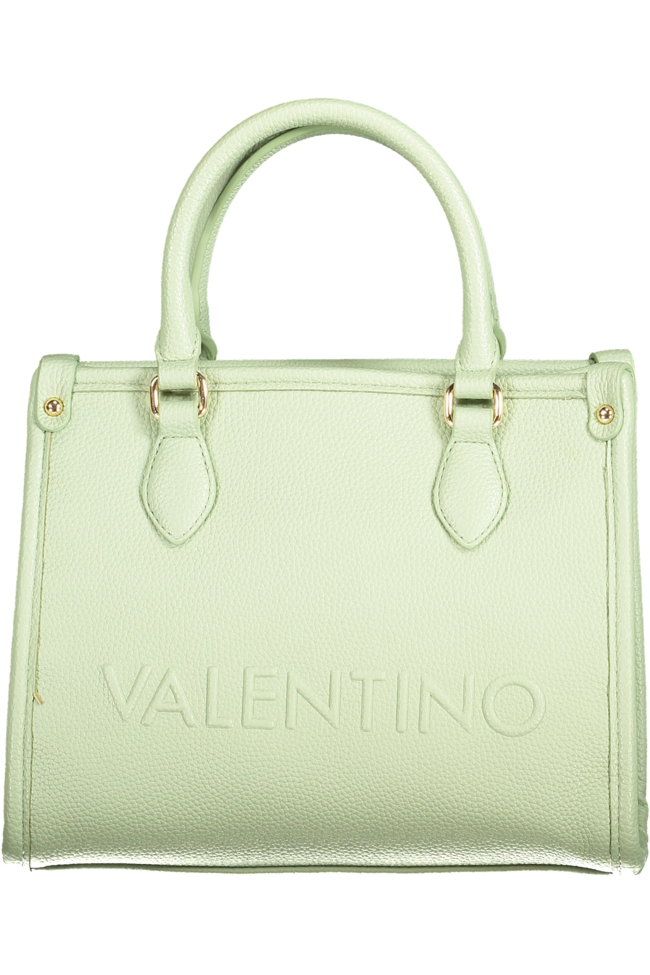 VBS8P905RISEDRE_VEGIADA – Damen Handtasche Grün: 2 Henkel, Schulterriemen, recycelt, elegant – Größe: UNI – Farbe: Verde