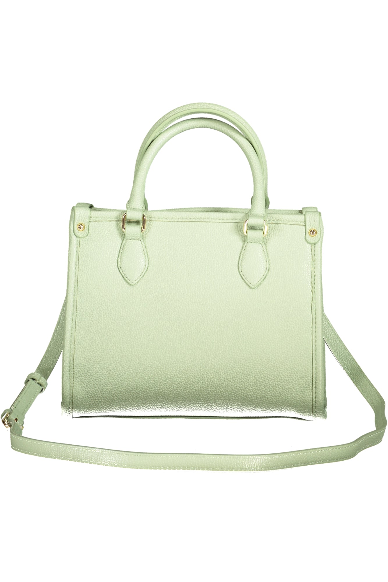 VBS8P905RISEDRE_VEGIADA – Damen Handtasche Grün: 2 Henkel, Schulterriemen, recycelt, elegant – Größe: UNI – Farbe: Verde