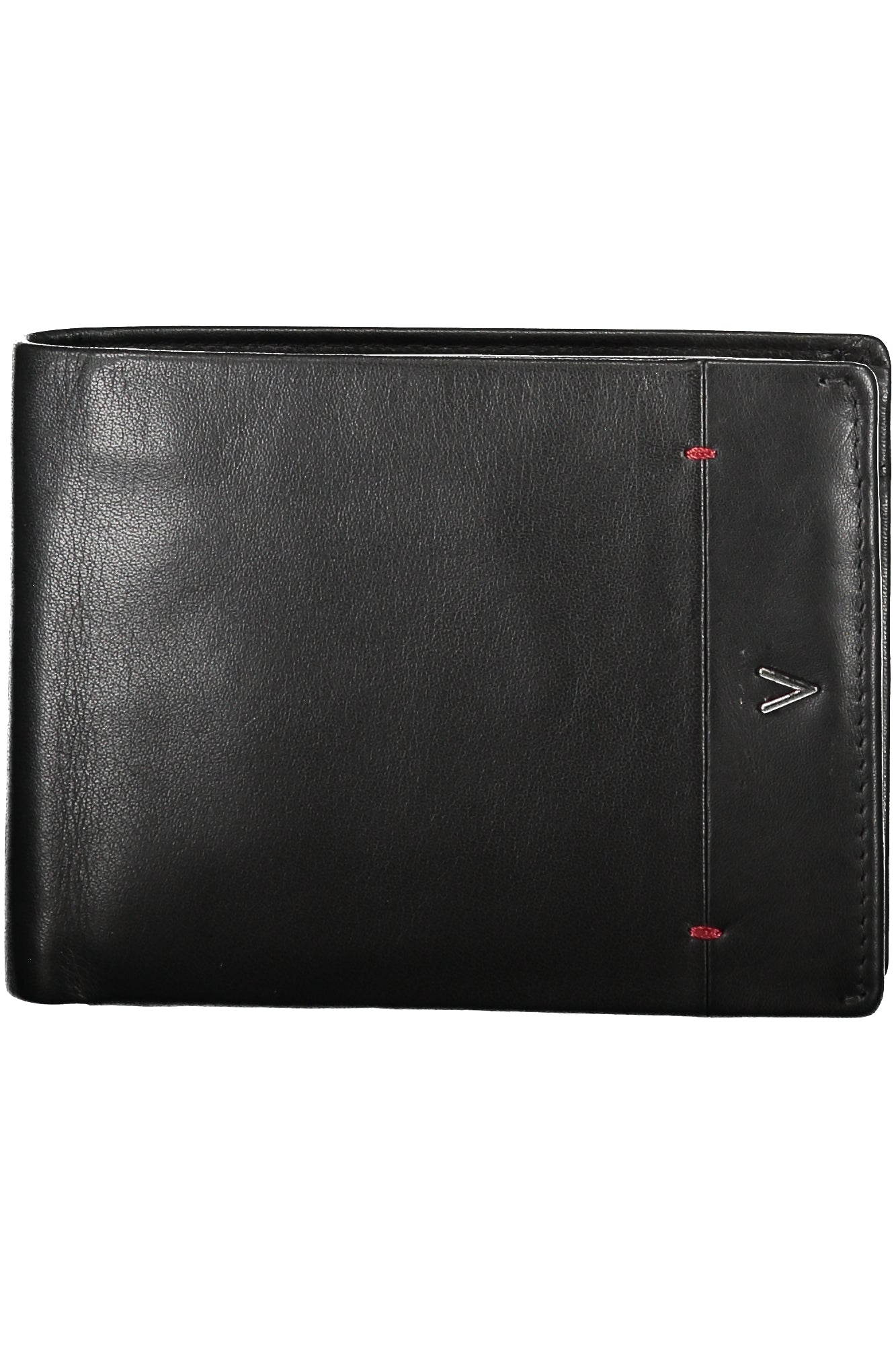 VPP7DH15KEVIN_NENERO – Elegantes Herrengeldbeutel in Schwarz mit Münzfach und Kartenfächern – Größe: UNI – Farbe: Nero