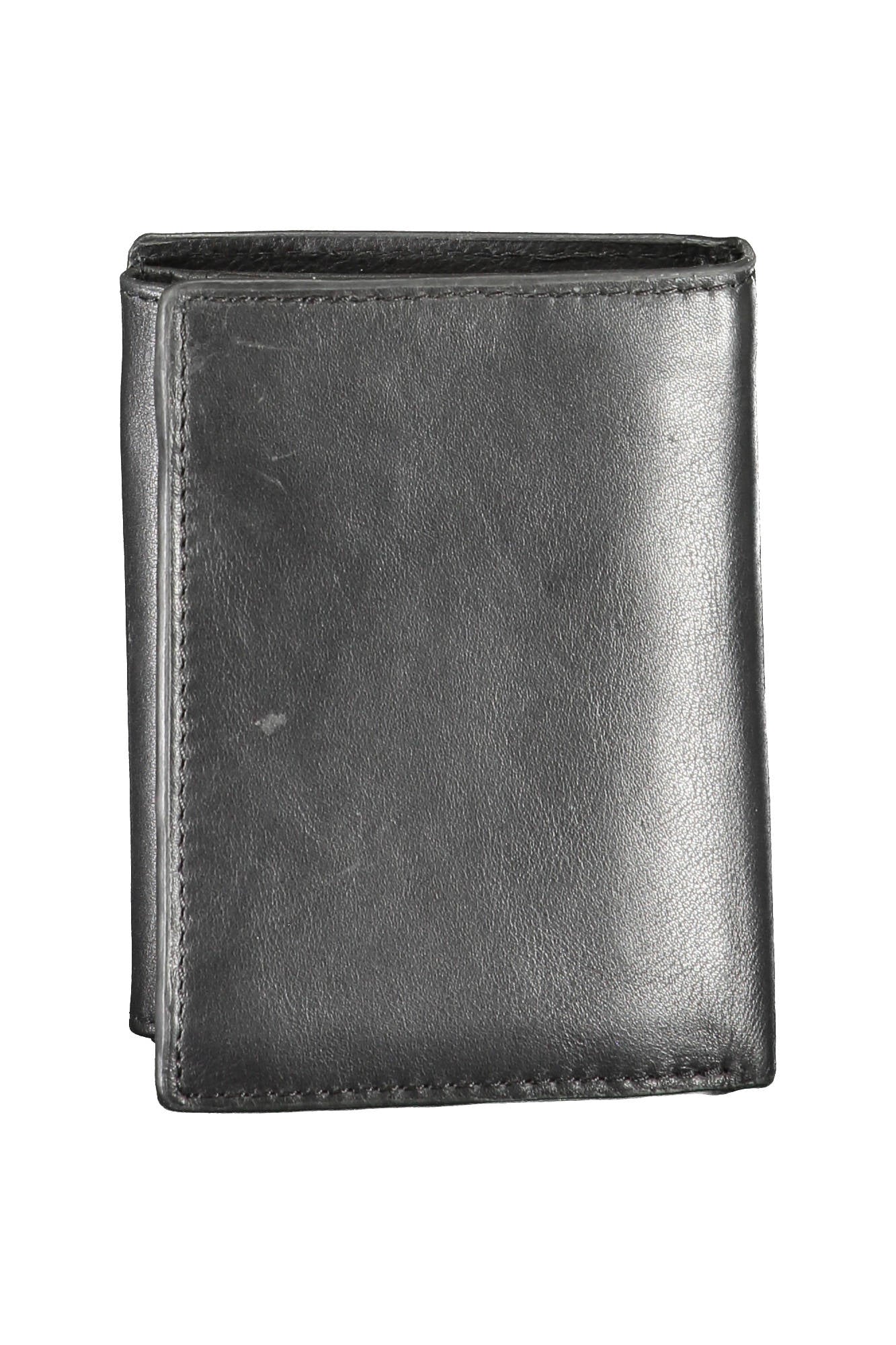 VPP6H265-HUMMUS_NERO_NERO – Elegante Schwarze Herren Geldbörse mit RFID-Schutz und Logo – Größe: UNI – Farbe: Nero