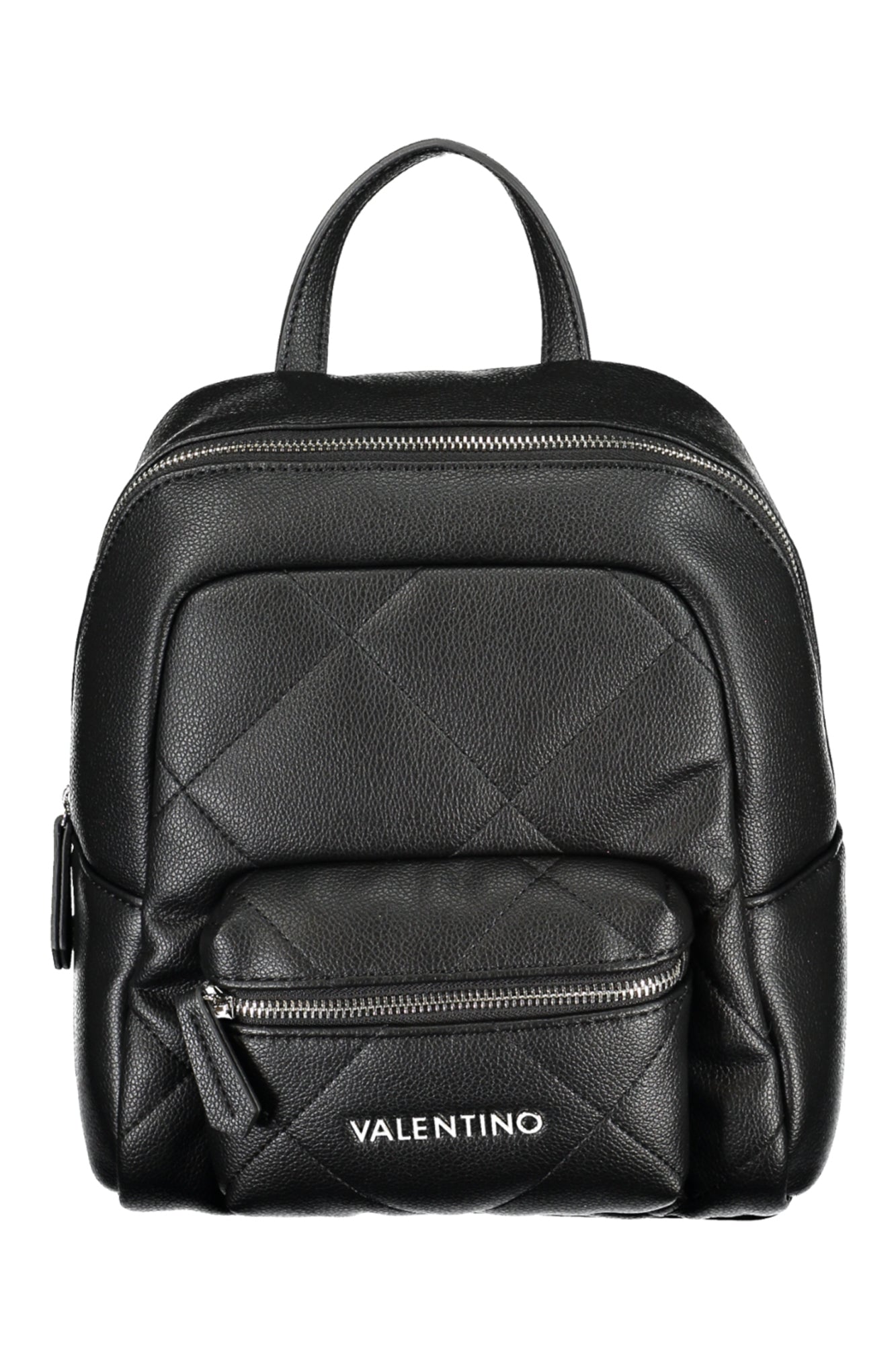 VBS7AR04COLDRE_NENERO – Stilvoller Damenrucksack in Schwarz mit Reißverschluss und Logo – Größe: UNI – Farbe: Nero