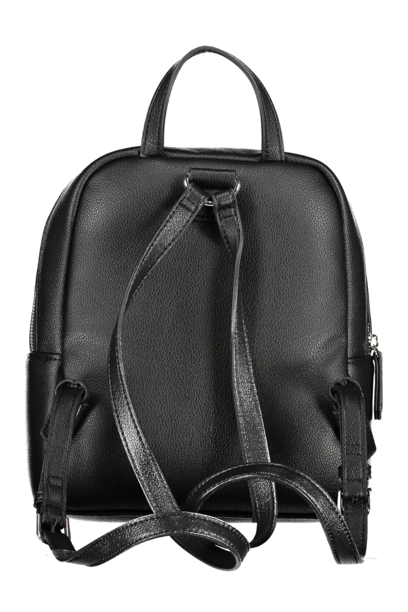 VBS7AR04COLDRE_NENERO – Stilvoller Damenrucksack in Schwarz mit Reißverschluss und Logo – Größe: UNI – Farbe: Nero