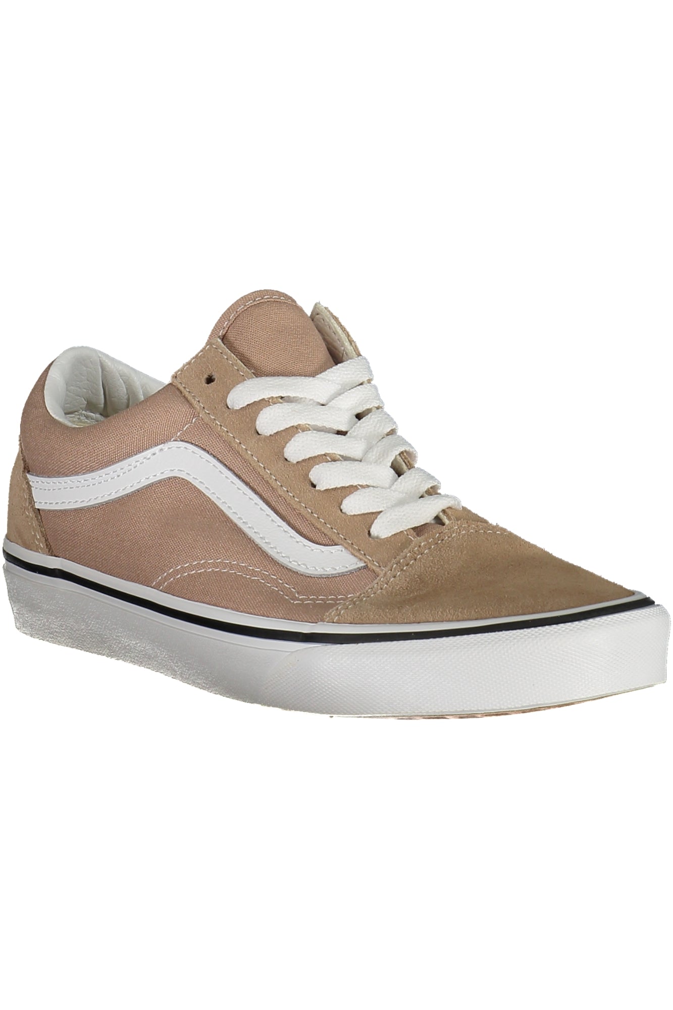 VN000D6WF_BEE2V – Beige Old Skool Sportschuh für Damen mit Schnürsenkeln und Kontrastdetails – Größe: 36, 37, 38, 39, 40 – Farbe: Beige