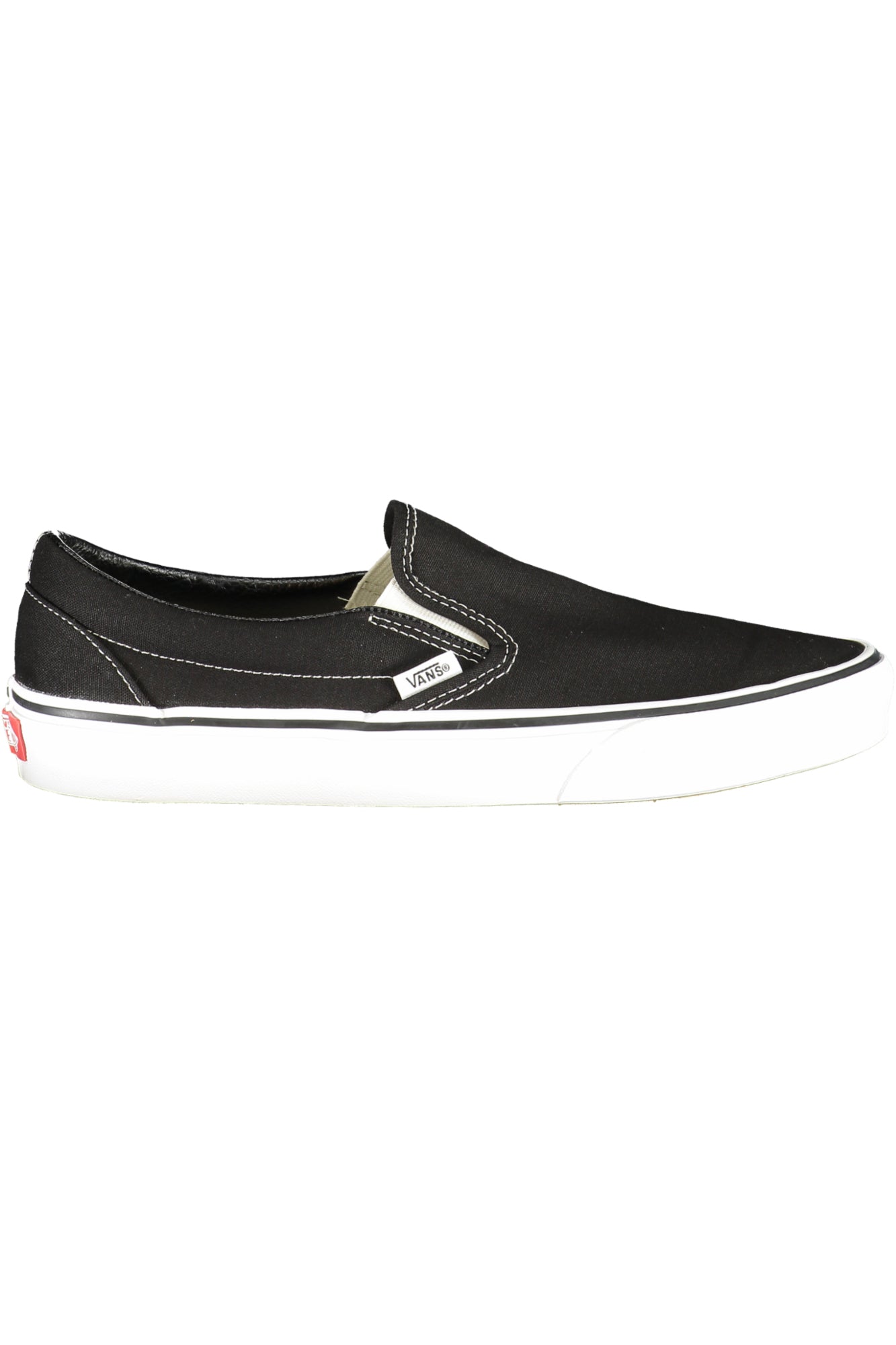VN000EYEF_NEBLK – Klassischer Slip-On Damensportschuh in Schwarz mit Kontrastdetails – Größe: 36, 37, 38, 39, 40 – Farbe: Nero