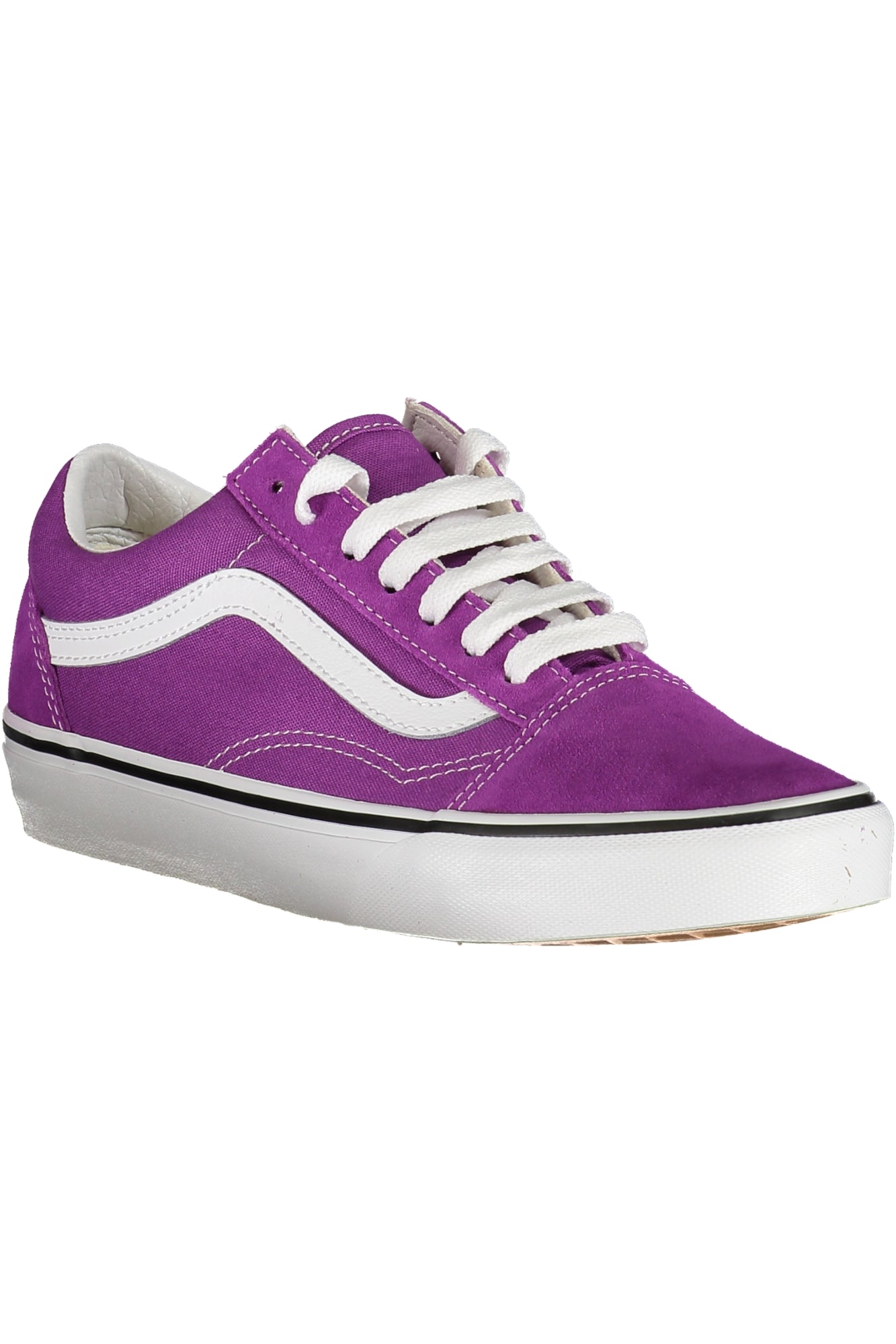 VN000D6WF_VIE2T – Lila Damen-Sneaker im Old Skool Stil mit Schnürsenkeln und Details – Größe: 36, 37, 38, 39, 40 – Farbe: Viola
