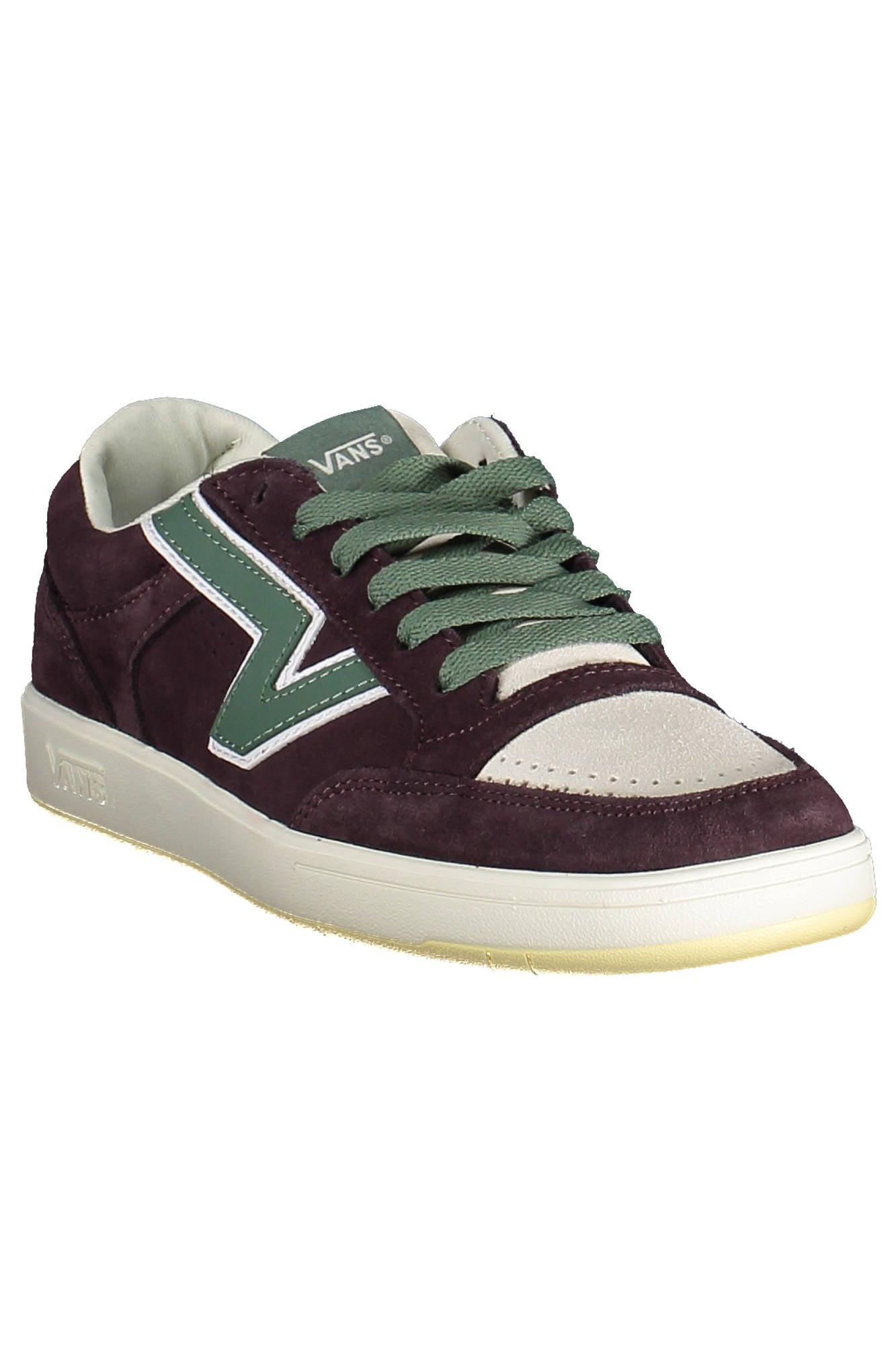 VN0A7TNL_VIOLA_YWN – Sportlicher Herren-Sneaker in Lila mit Kontrast-Schnürsenkeln – Größe: 40, 40 ½, 41, 42, 42 ½, 43, 44, 44 ½, 45, 47 – Farbe: Viola