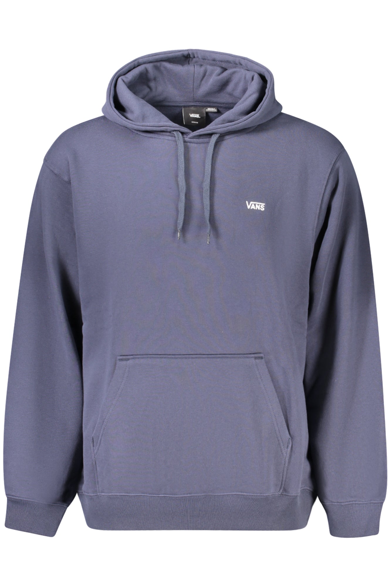 VN000P21_BLJDU – Herren Kapuzenpullover Blau: Gefüttert, Stickerei, Ohne Reißverschluss – Größe: S, M, L, XL, 2XL – Farbe: Blu