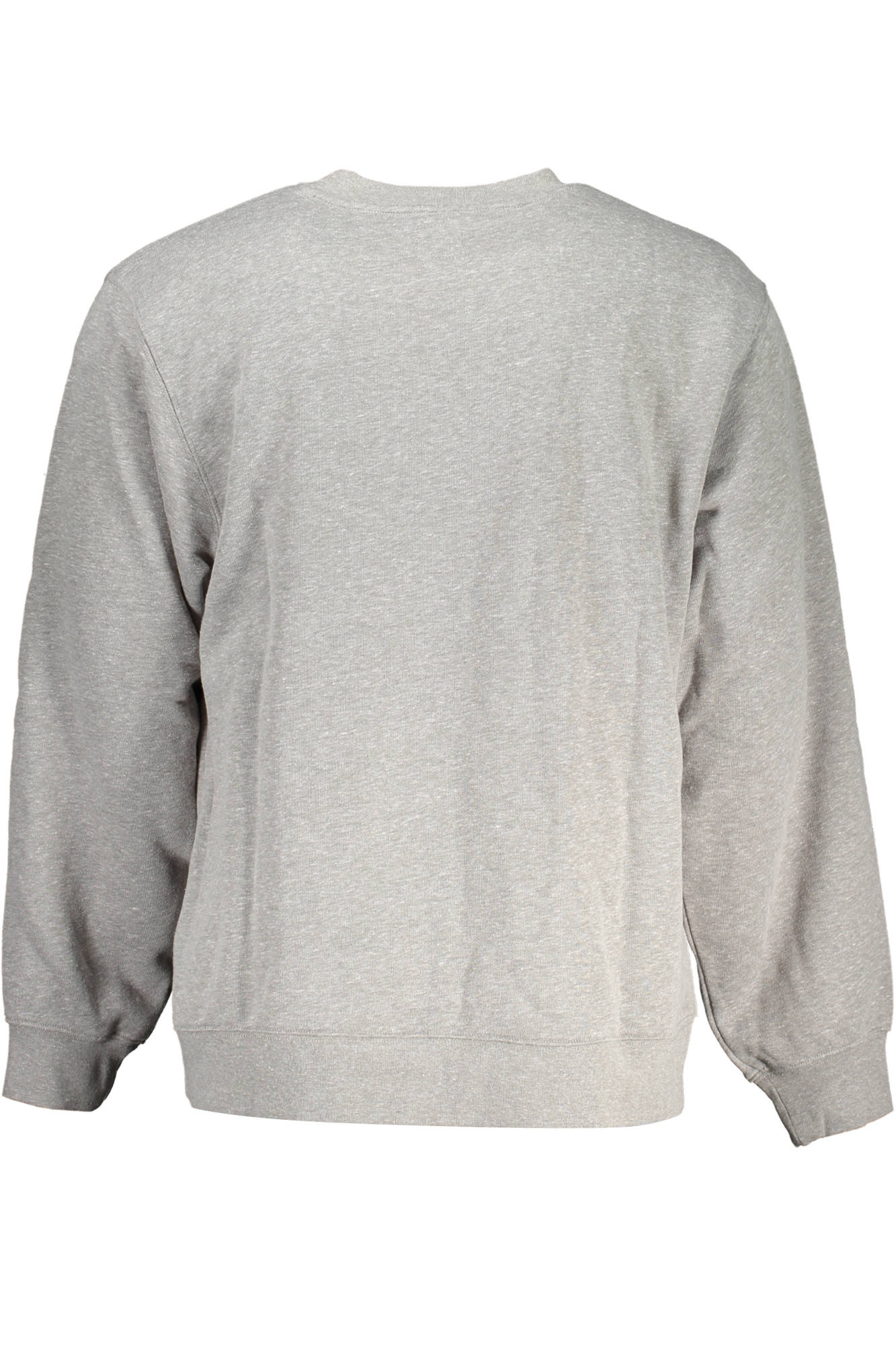 VN0007RZ_GRIGIO_RKZ – Graues Herren-Sweatshirt ohne Reißverschluss mit Stickerei & Logo – Größe: XS, S, M, L, XL – Farbe: Grigio