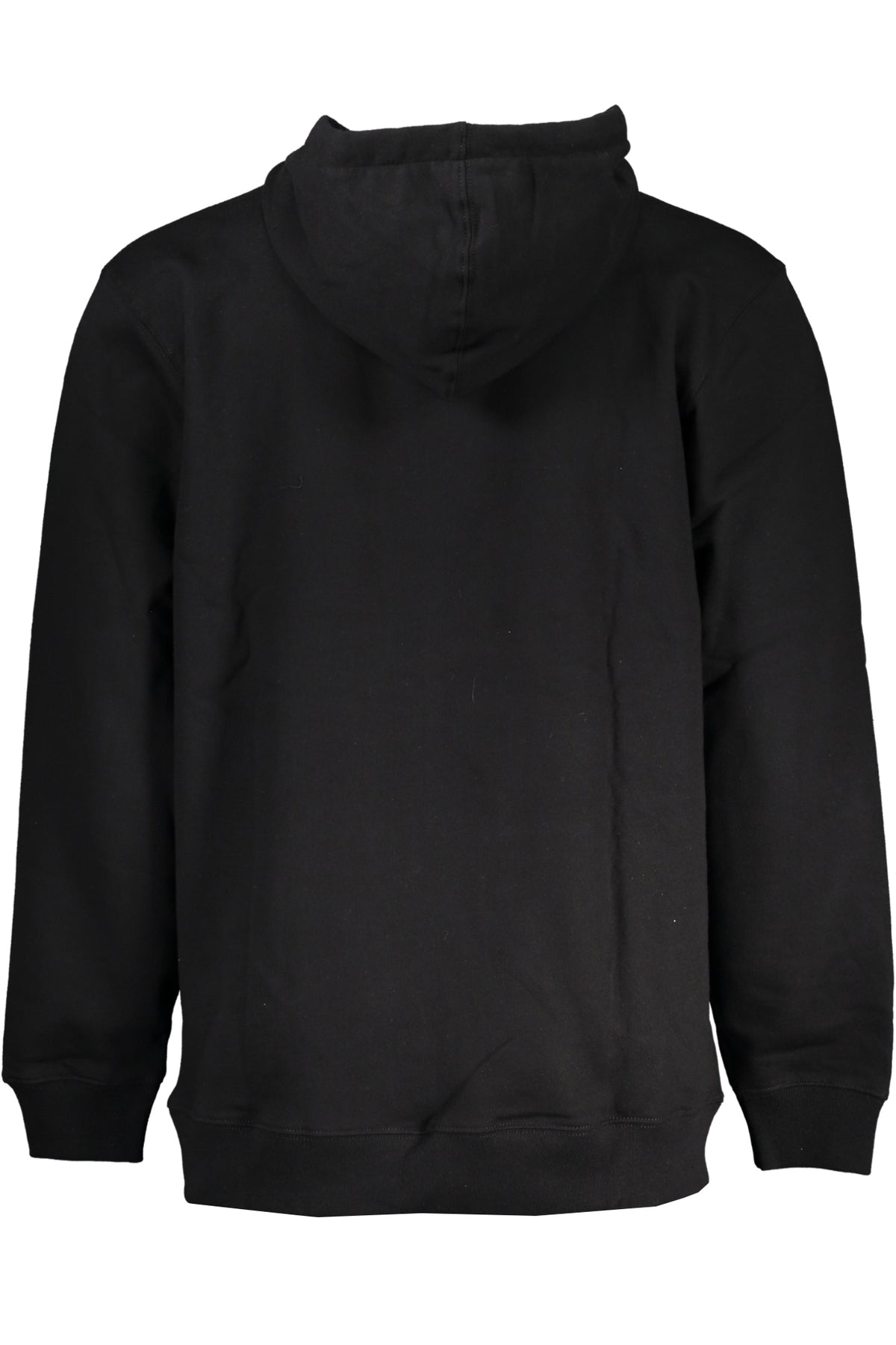 VN0A7Y3X_NEBLK – Schwarzer Herren Fleece-Kapuzenpullover mit Tasche und Print-Design – Größe: S, M, L, XL – Farbe: Nero