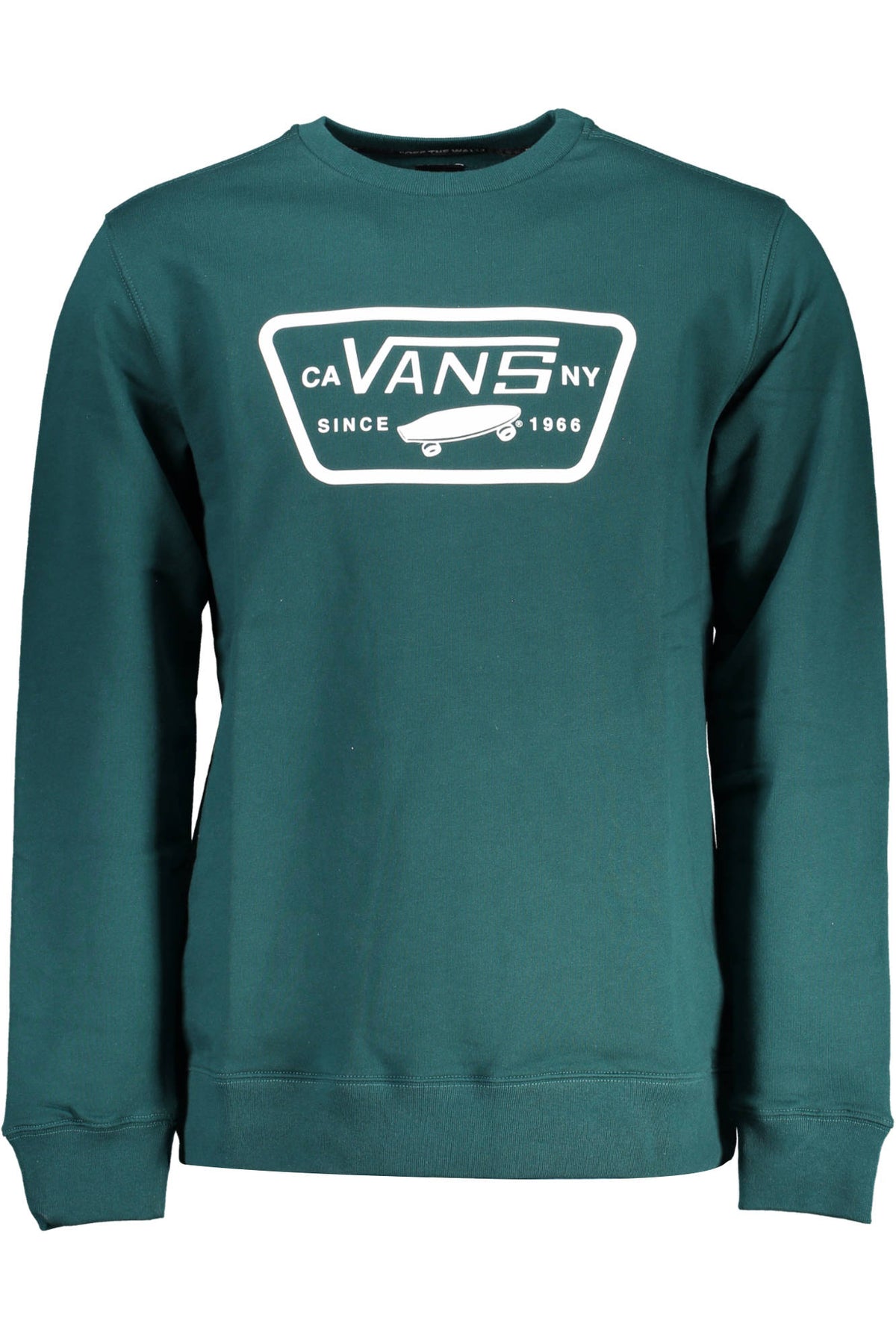 VN0A45CI_VERDE_60Q – Grünes Herren Sweatshirt ohne Reißverschluss – Langarm & gefüttert – Größe: XS, S, M – Farbe: Verde