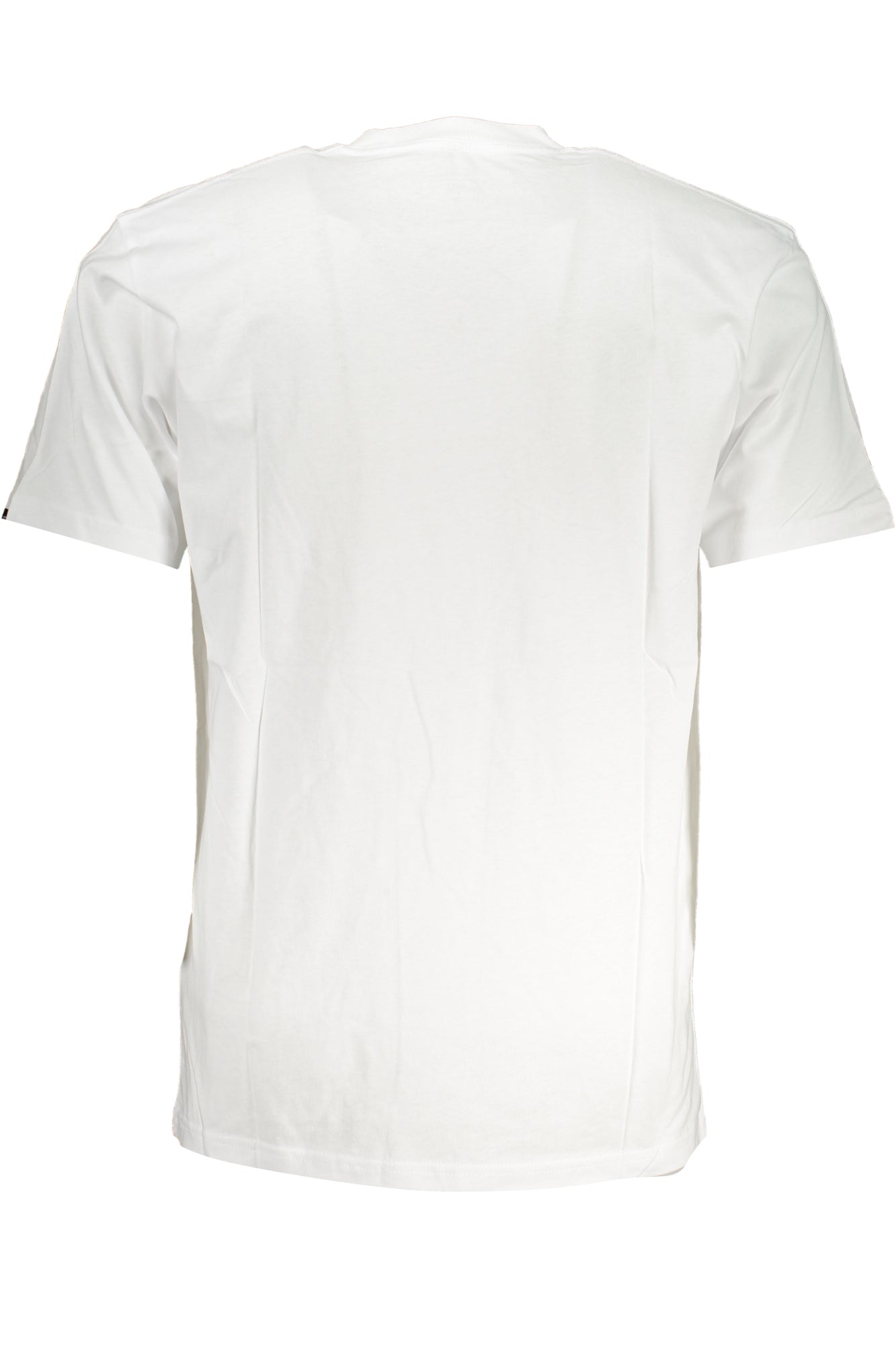 VN0A7Y3S_BIWHT_BIWHT – Stylisches weißes Herren Kurzarm T-Shirt mit Rundhals und Druck – Größe: XS, 2XL – Farbe: Bianco
