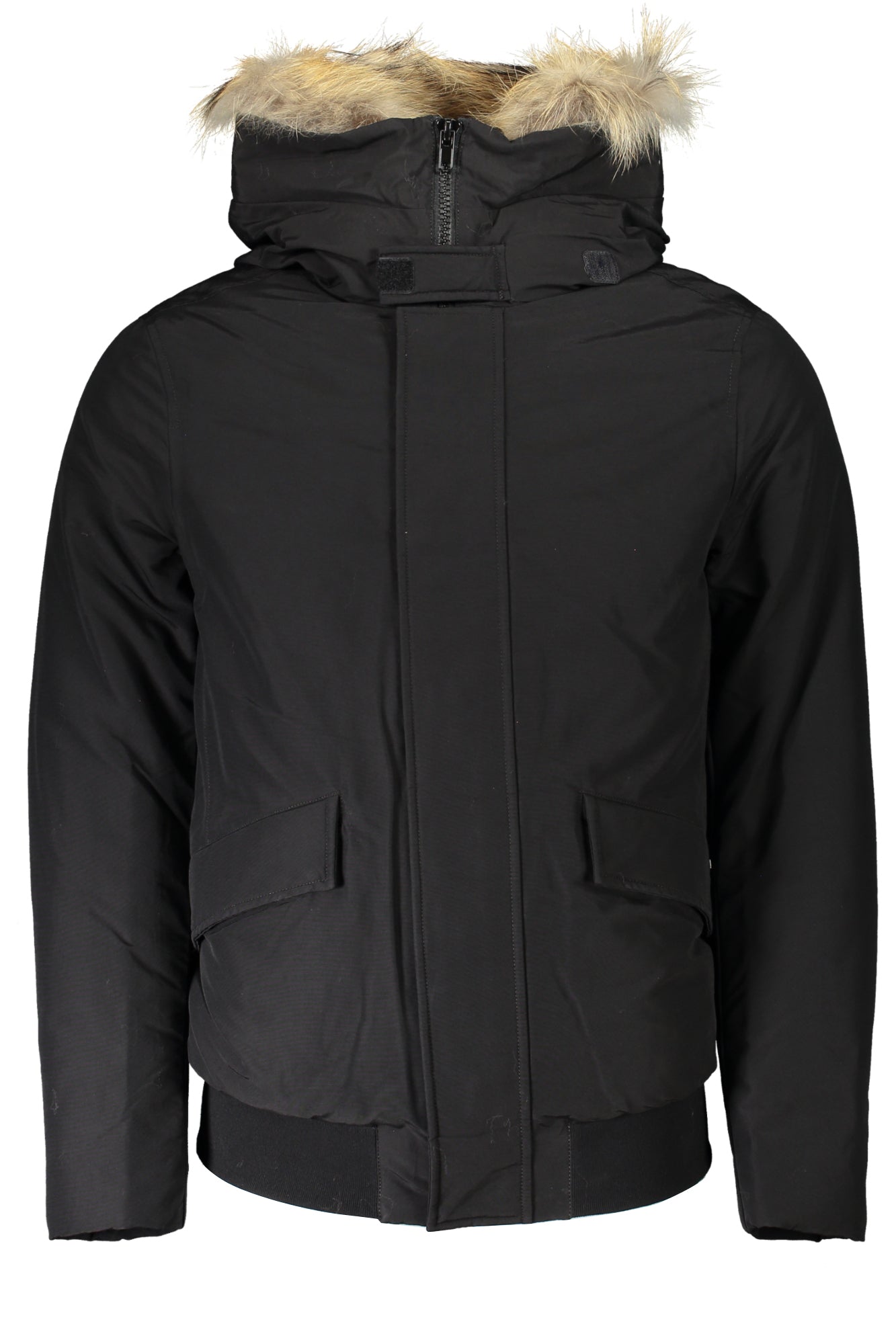 NORTHERN JACKET_NE100 – Schwarze Herrenjacke mit abnehmbarem Fell - Stilvoll & funktional – Größe: L, XL, 2XL – Farbe: Nero