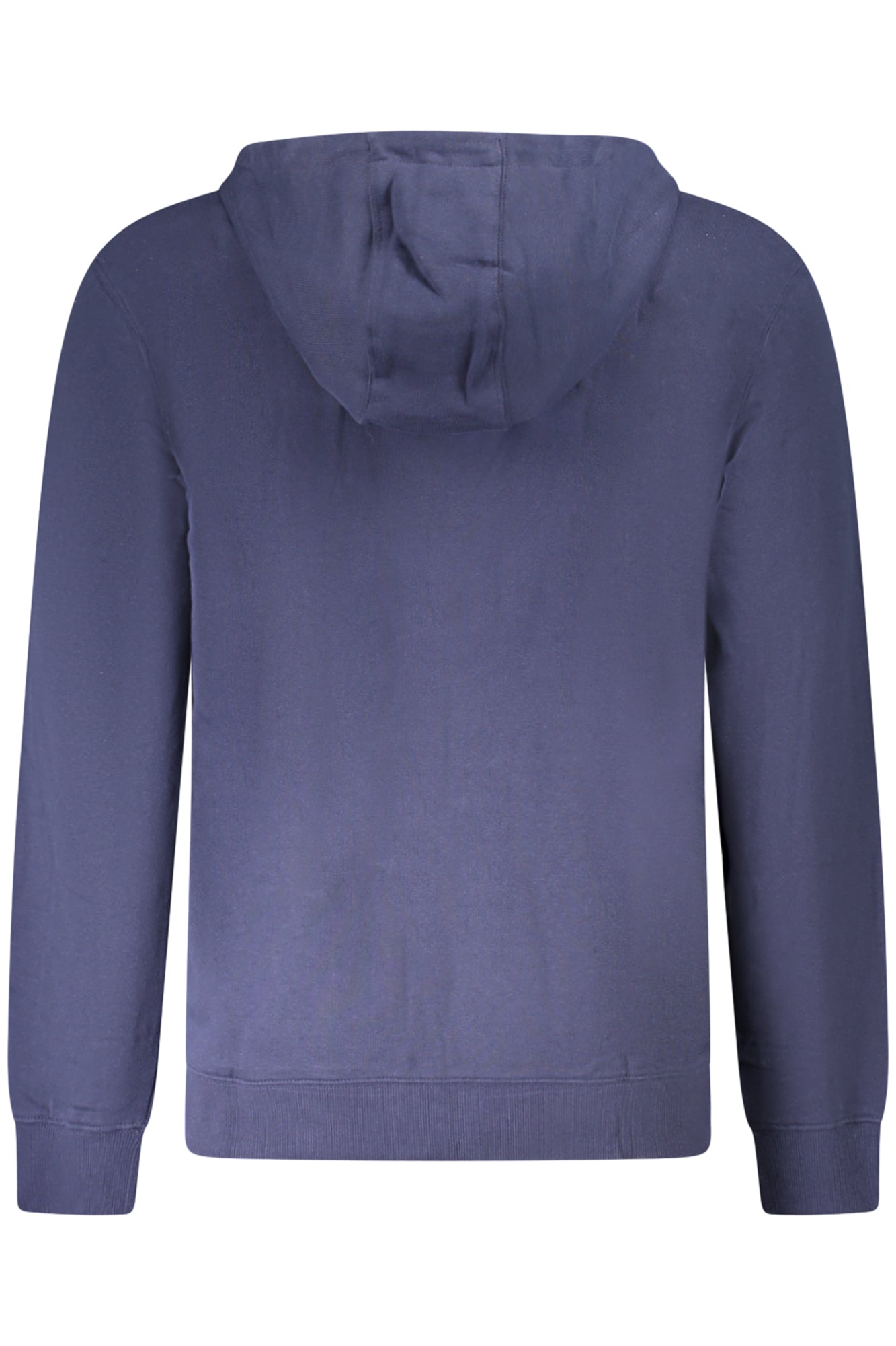 112362887_BLNAVY – Herren Kapuzen-Sweatshirtjacke Blau mit Reißverschluss und Druck – Größe: S, M, L, XL, 2XL – Farbe: Blu